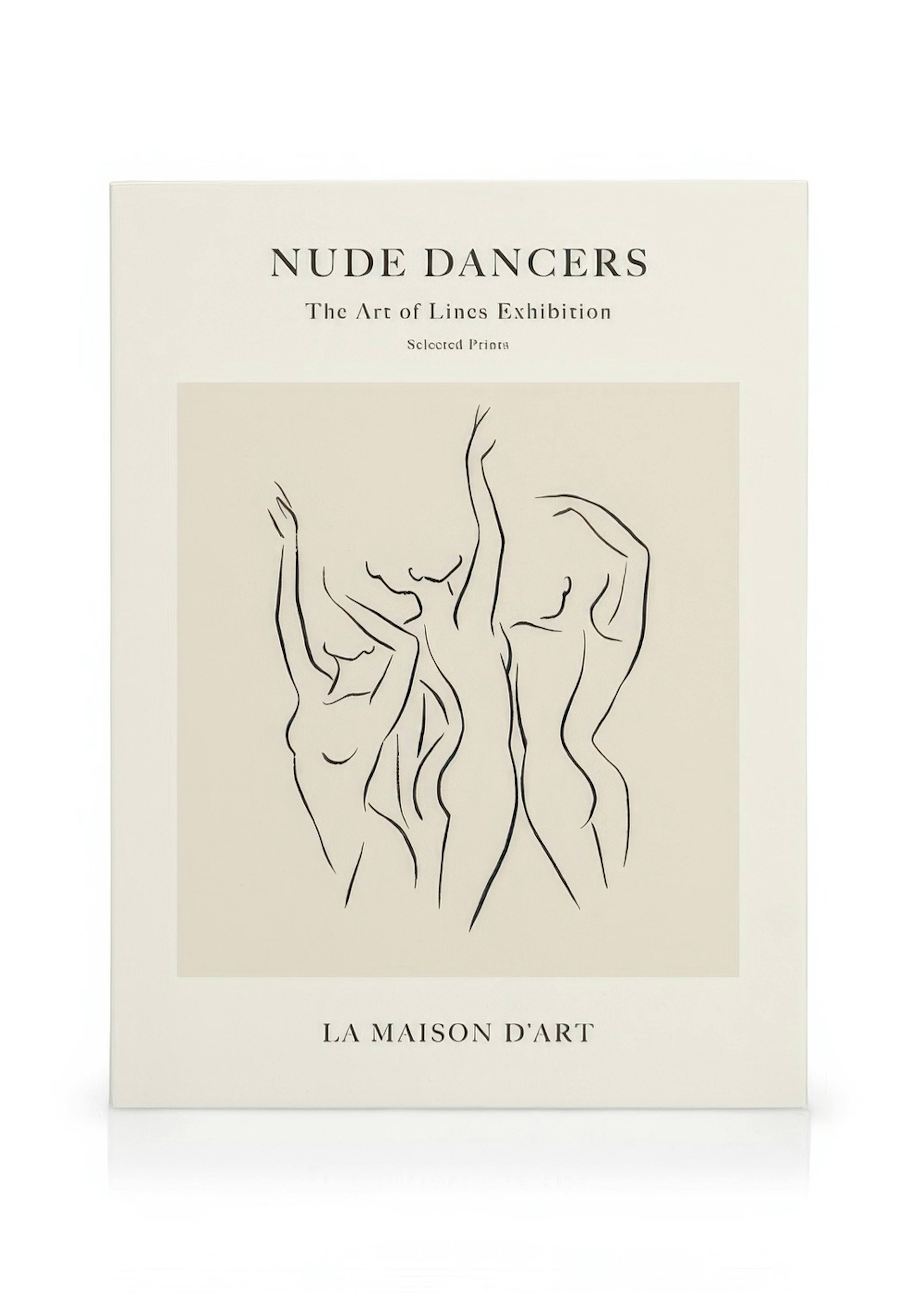 Nude Dancers No1 Canvas 0
