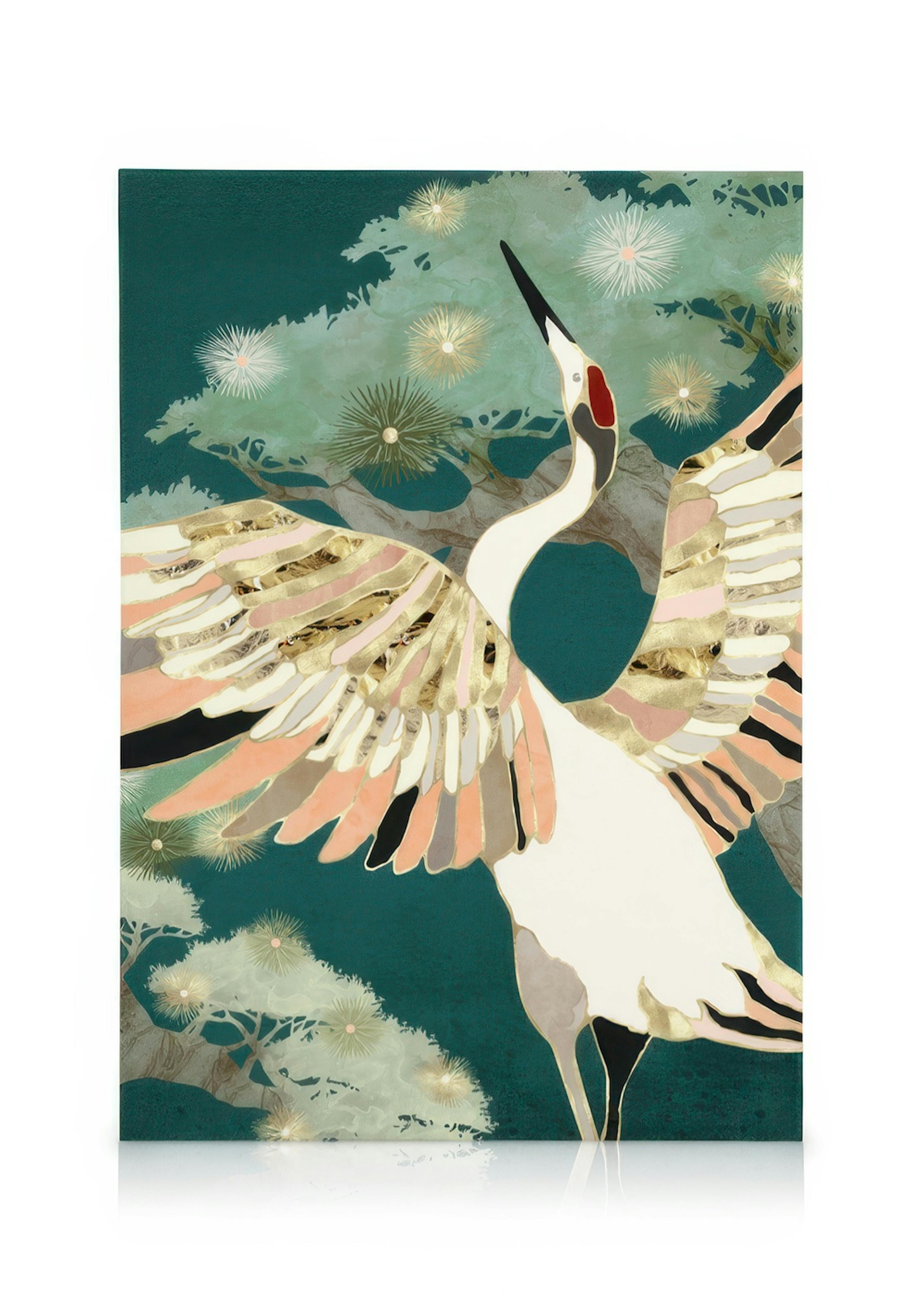 SpaceFrog Designs - Golden Crane Toile 0
