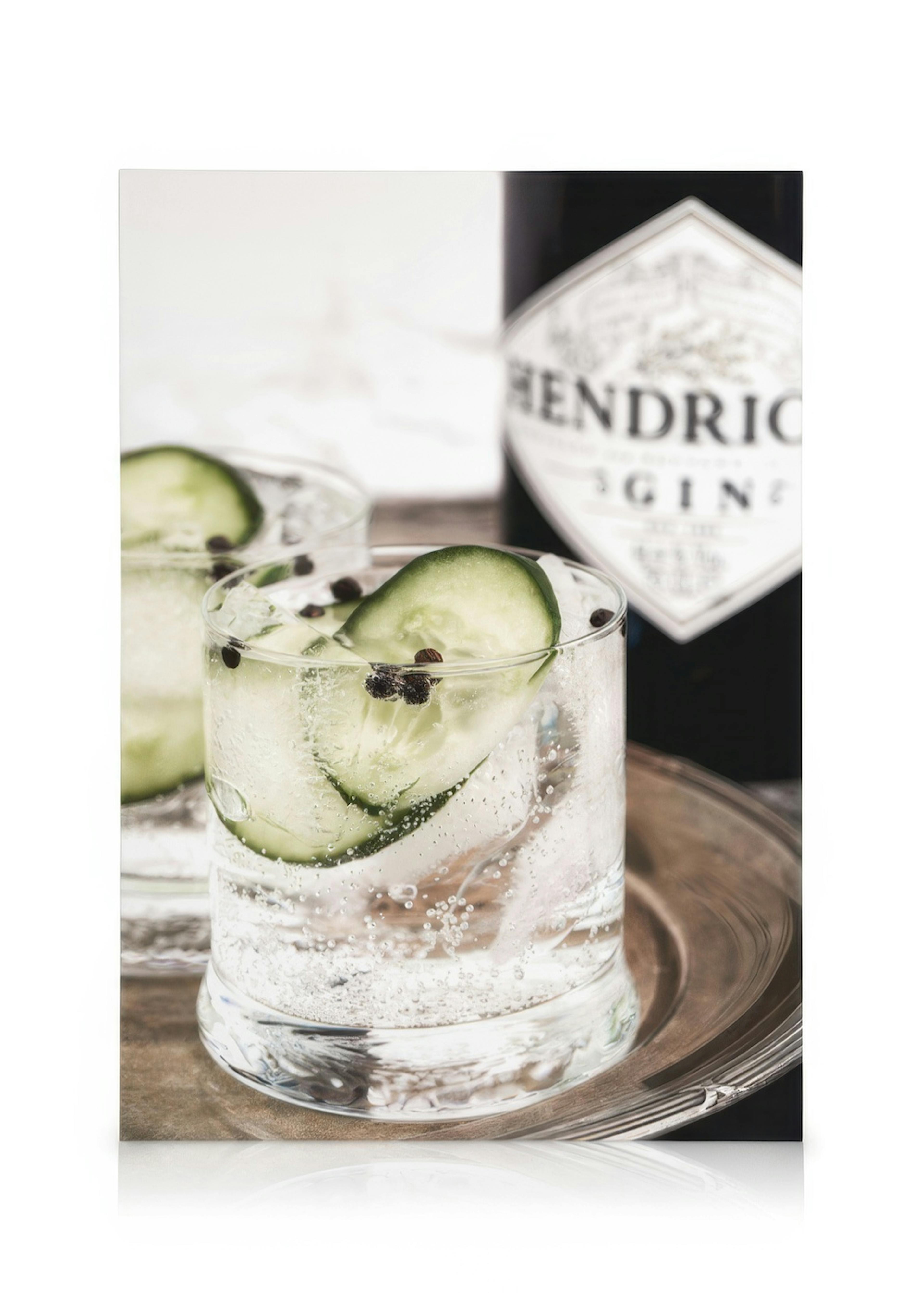 Gin & Tonic Drink Canvastavla 0