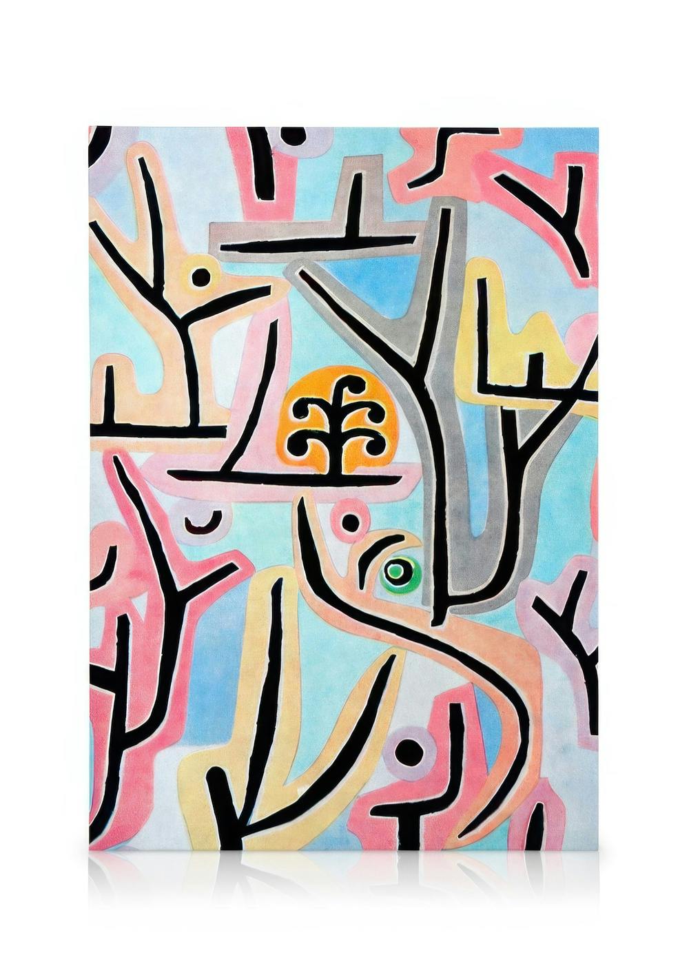 Canvas Prints Paul Klee - Park Near Lucerne Canvas print (30x40 cm)