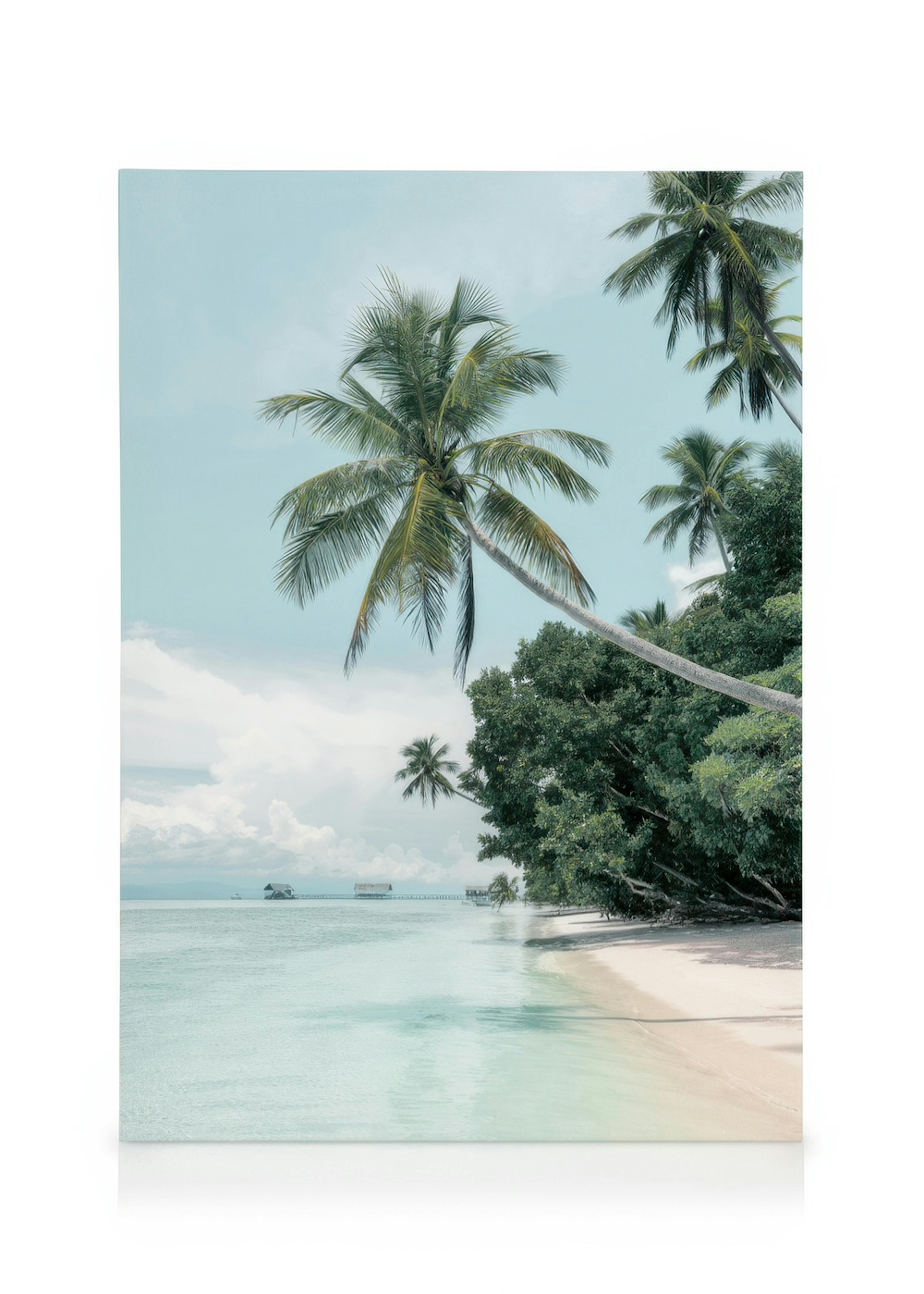 Tropical Sand Beach Lienzo 0