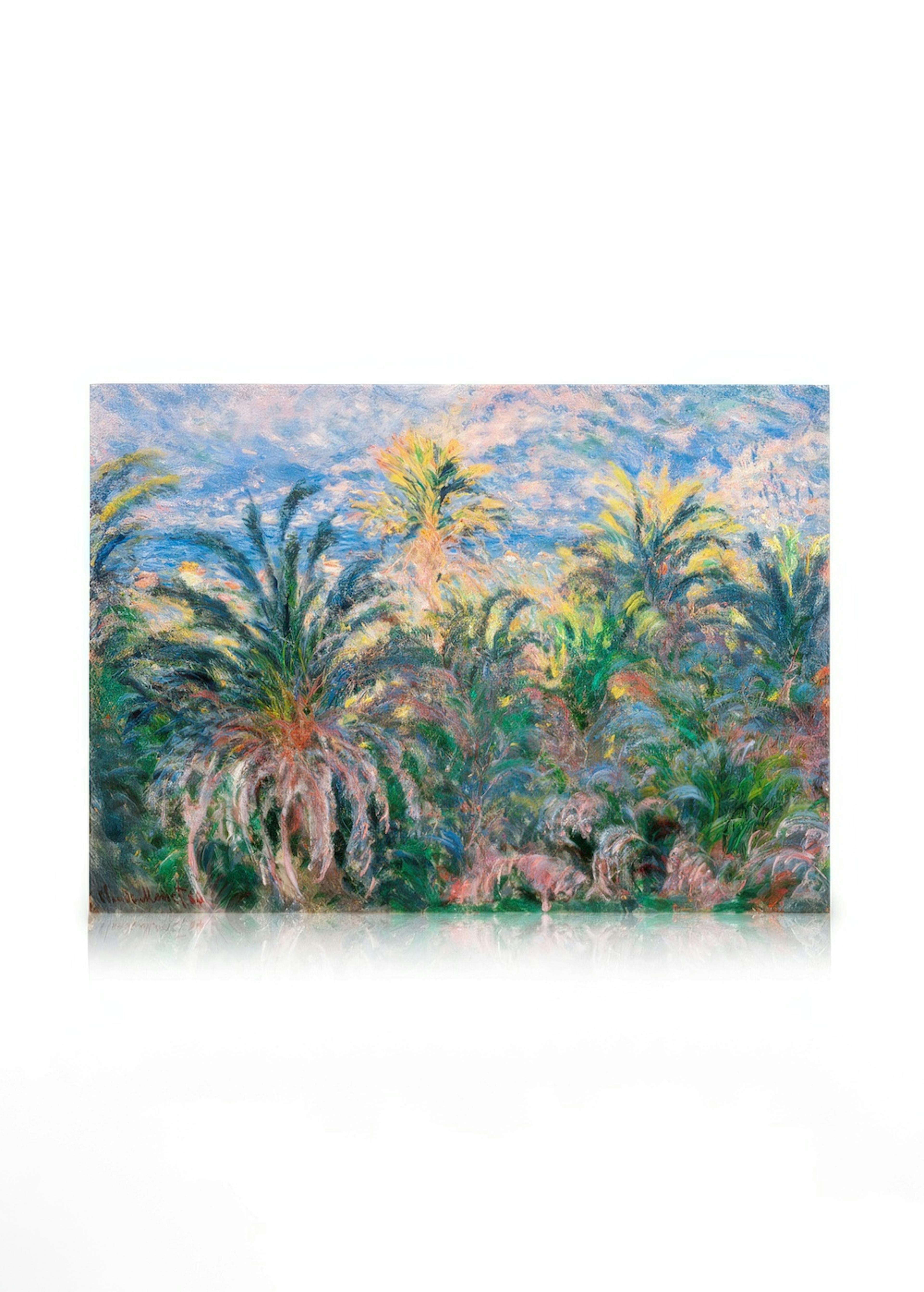 Monet - Palm Trees at Bordighera Canvas print 0