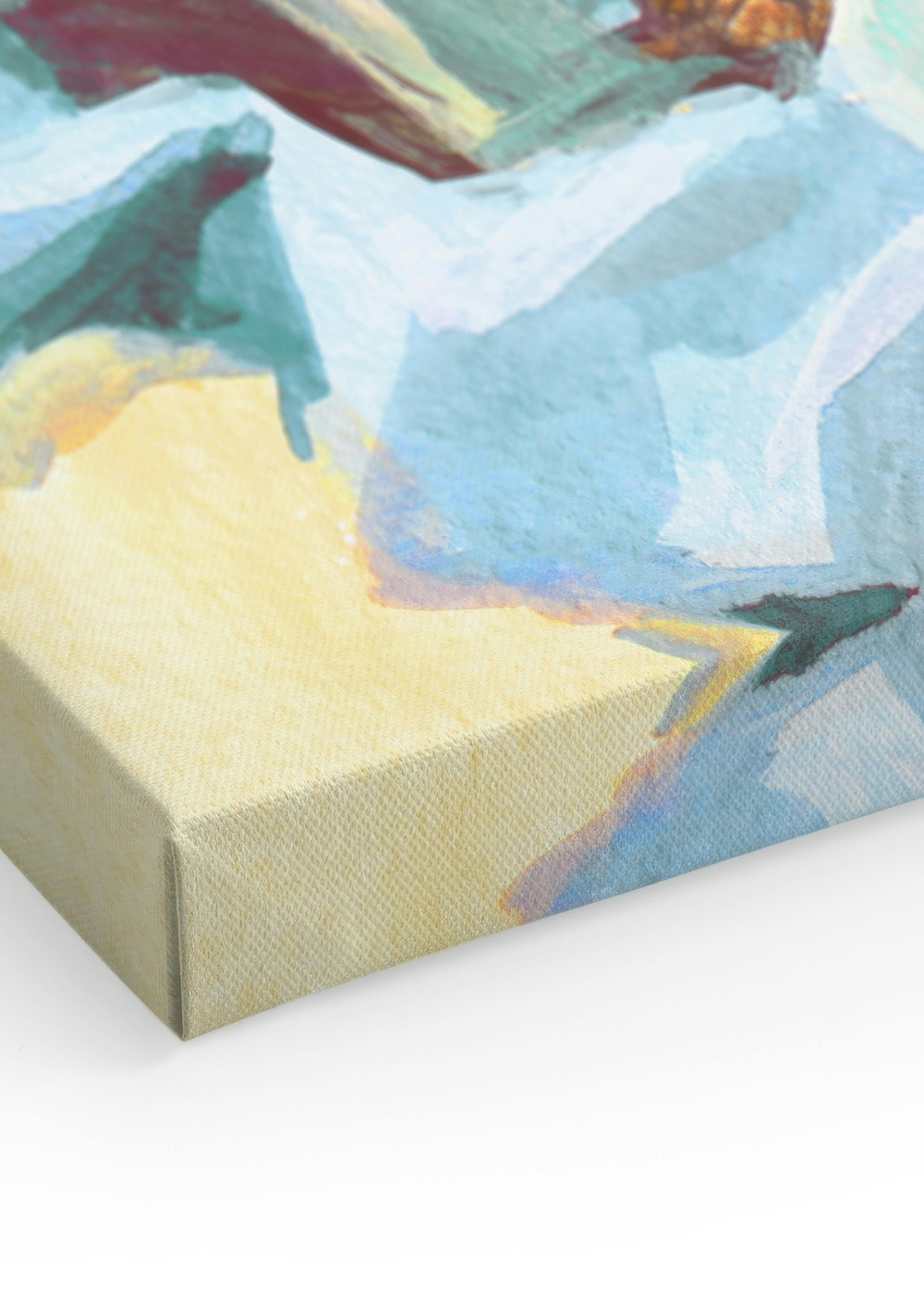 Exposition D'art No1 Canvas print