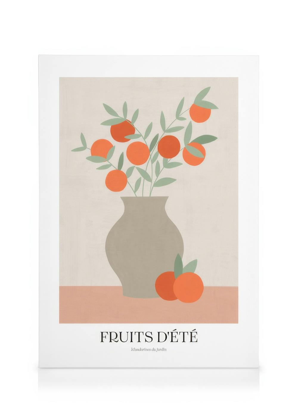 Obrazy na płótnie Fruits d'été No1 Obraz na płótnie (50x70 cm - Ramka dębowa)