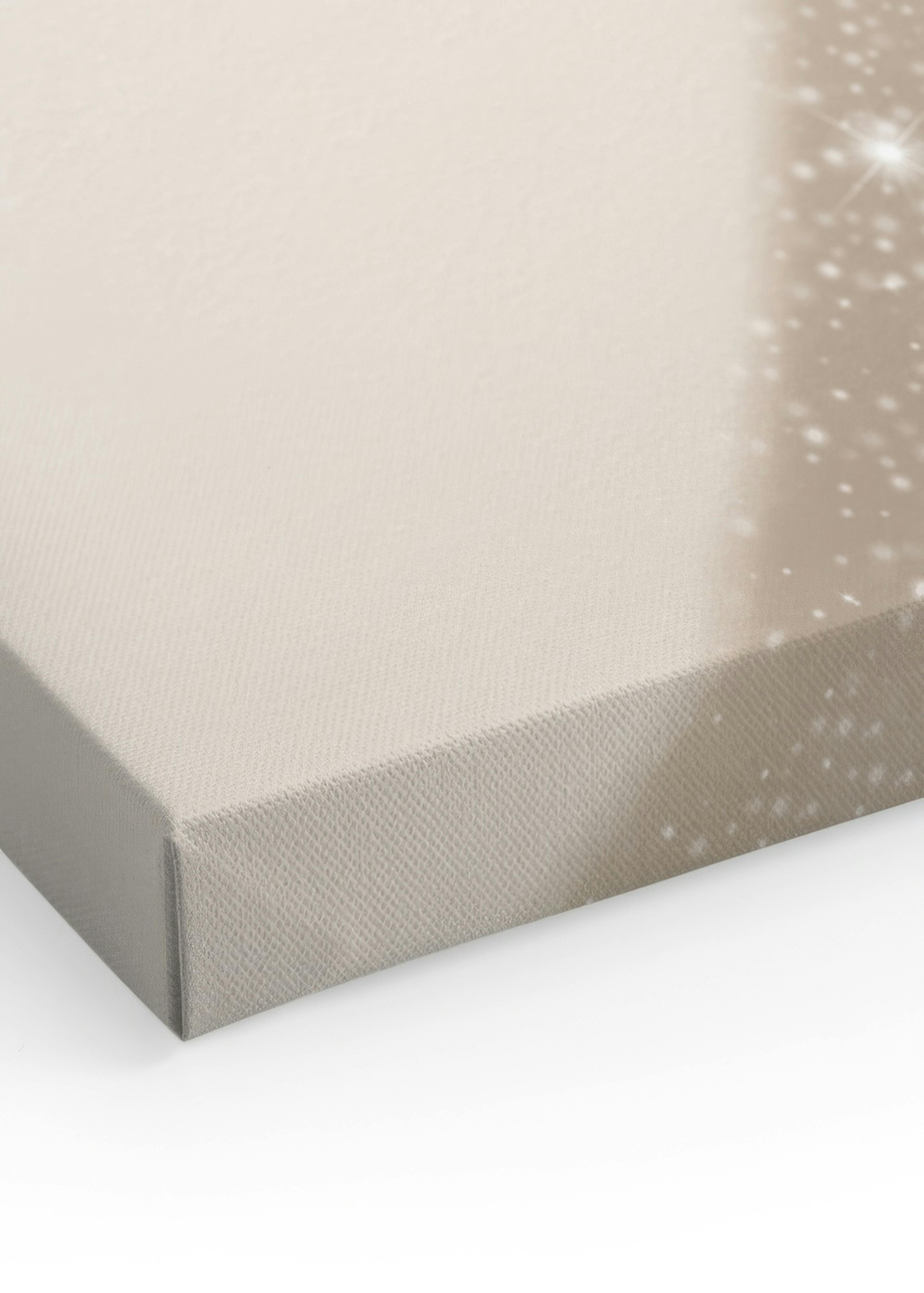 Glitter Champagne Stampa su Tela