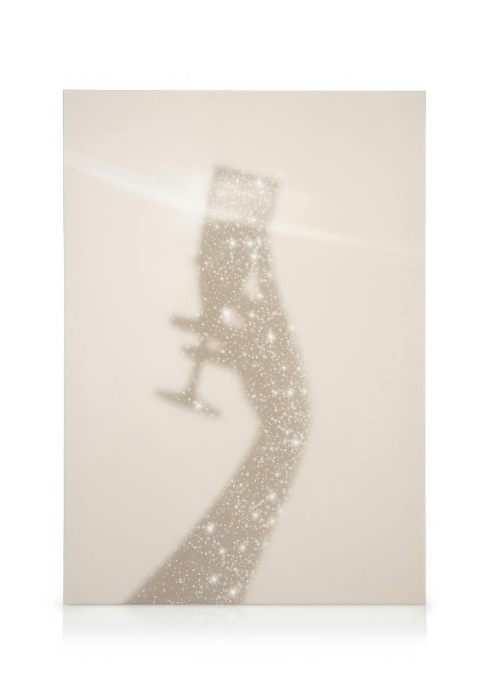 Glitter Champagne Canvas (30x40 cm)