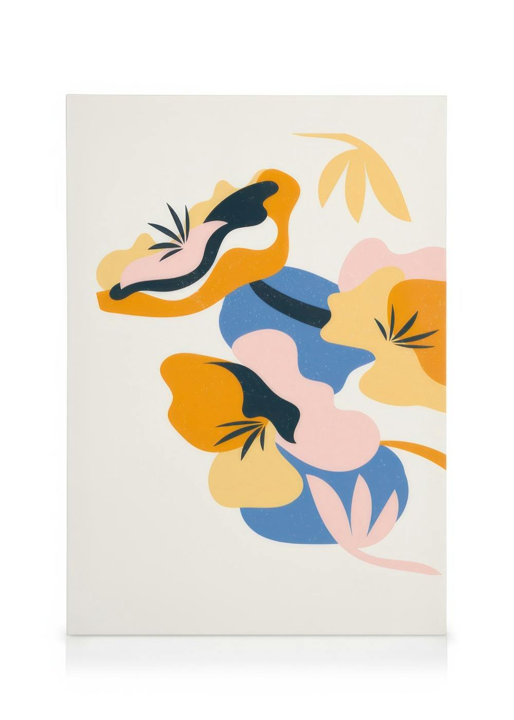 Canvas Prints Le Jardin No5 Canvas print (50x70 cm - Oak Frame)
