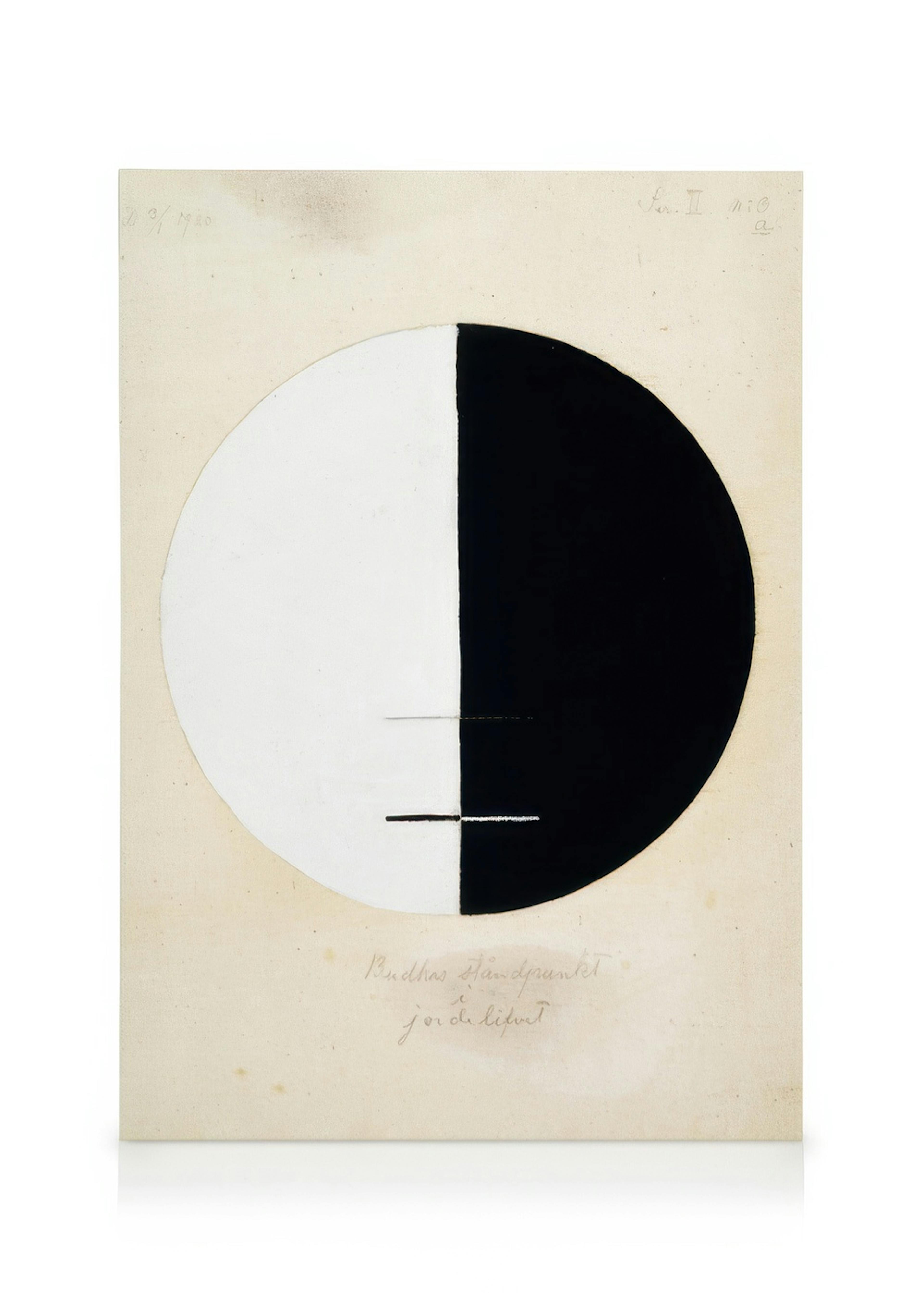 obraz na plátně - Buddha´s standpoint in the earthly life, No.3A by Hilma Af Klint 0