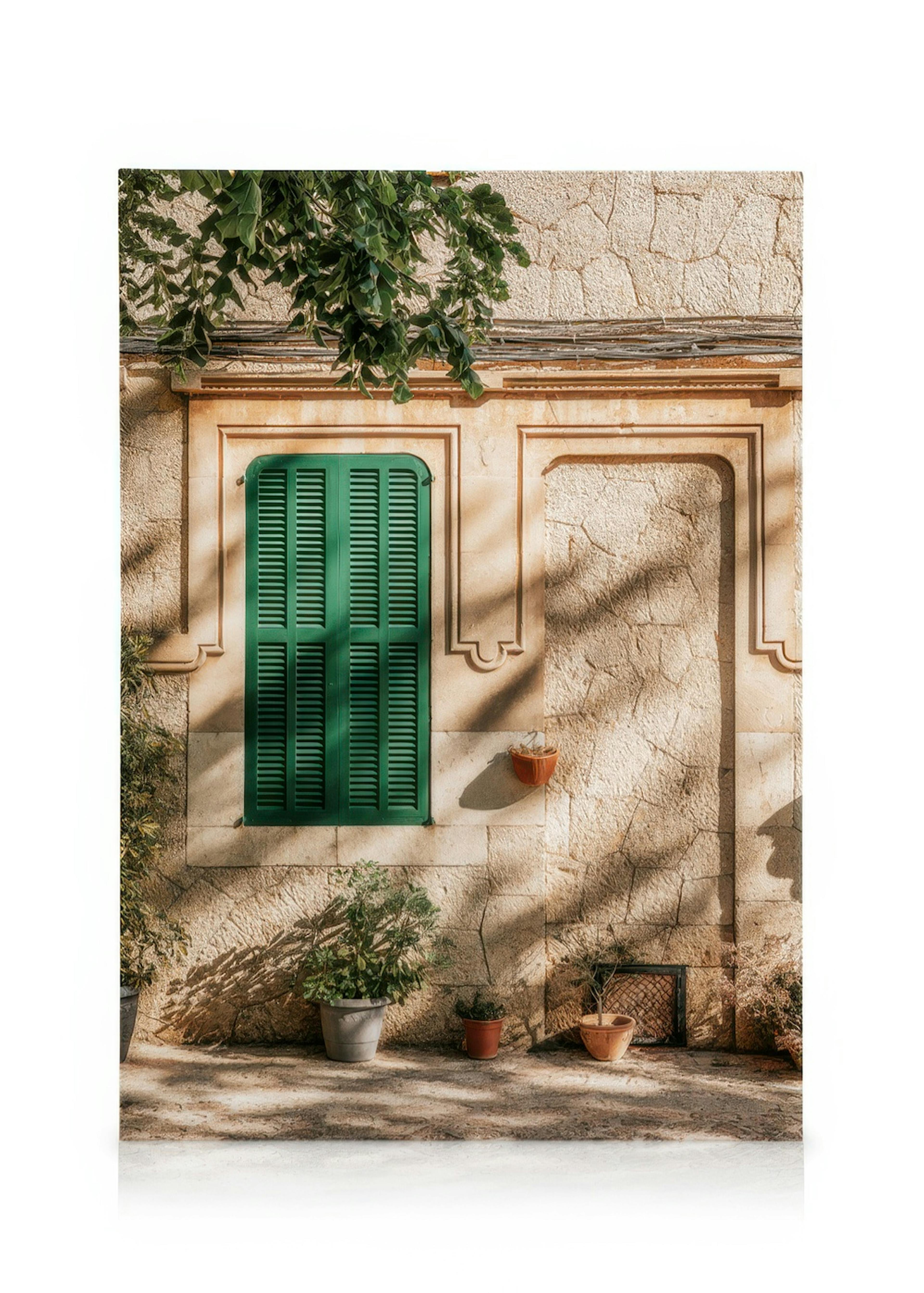 Green Window Poster 0