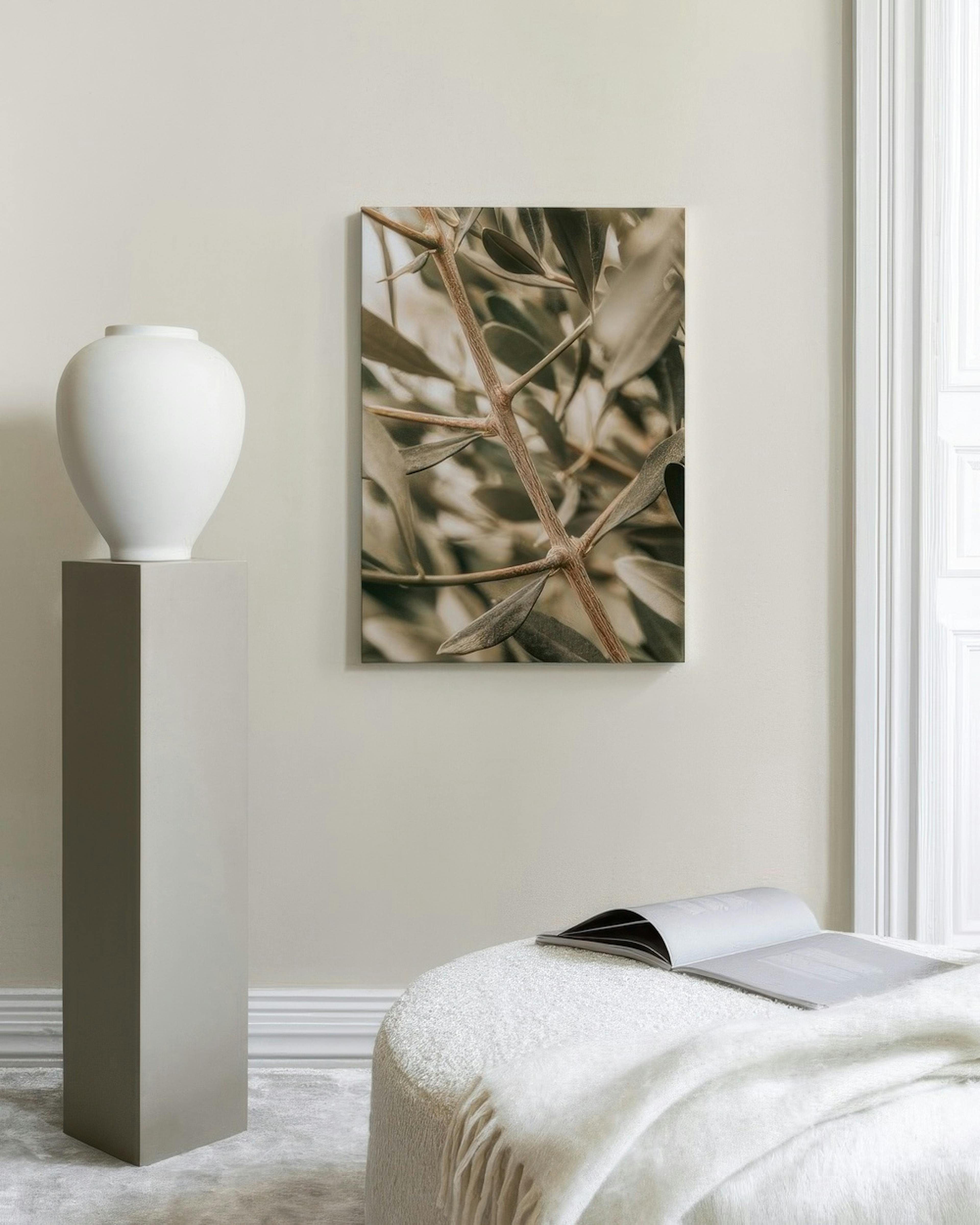 Detailed Olive Branch Poster