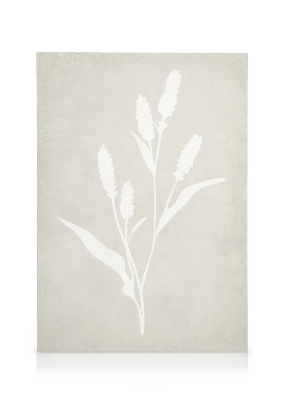 Tranh Illustrations Lavender Silhouette Canvas print