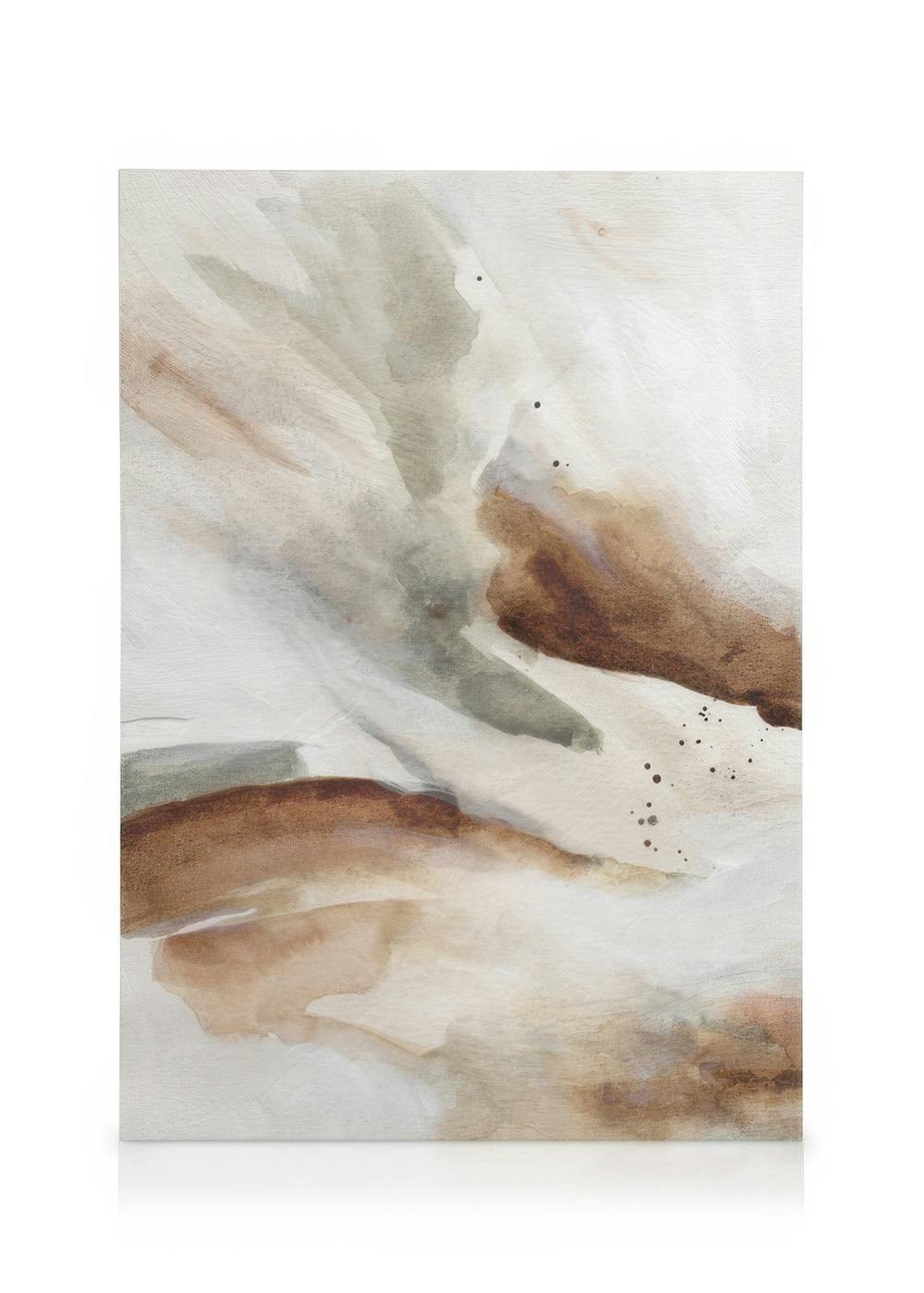 Obrazy na płótnie Abstract Flow No1 Obraz na płótnie (30x40 cm - Ramka dębowa)