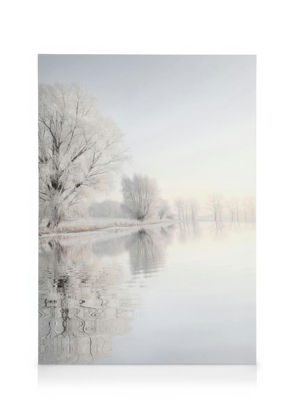 Crispy Wonderland Toile (50x70 cm - Cadre noir) - Mers & Océans