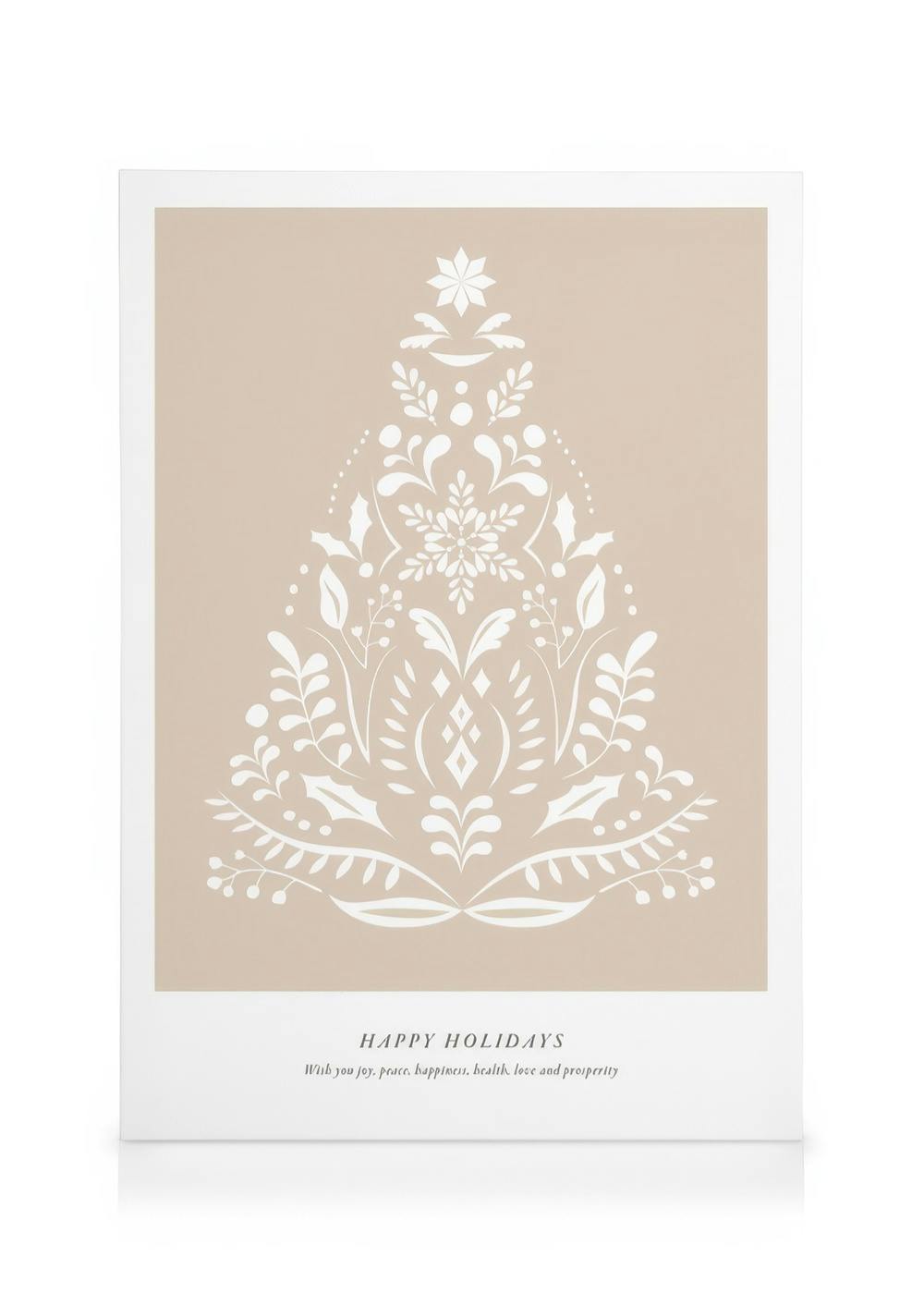 Canvas Prints Happy Holidays No1 Canvas print (50x70 cm)