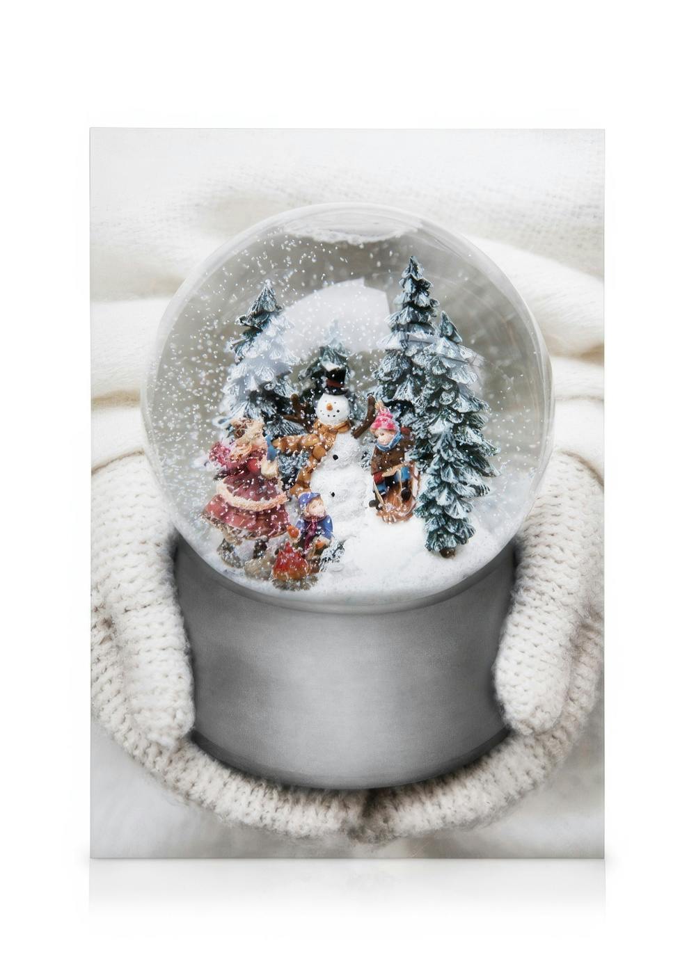 Canvastavlor Snow Globe Canvastavla (50x70 cm)