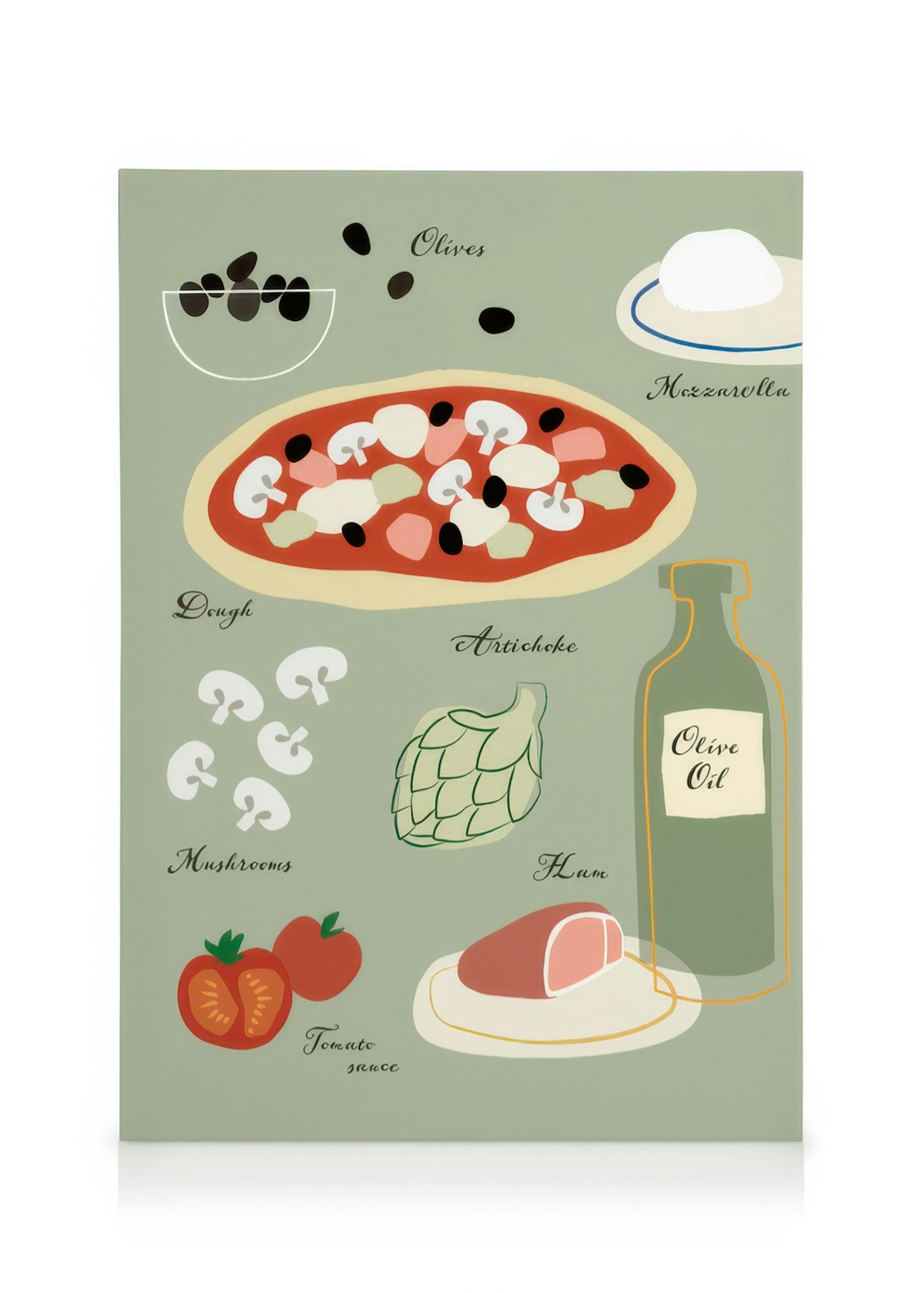 Capricciosa Canvas print 0