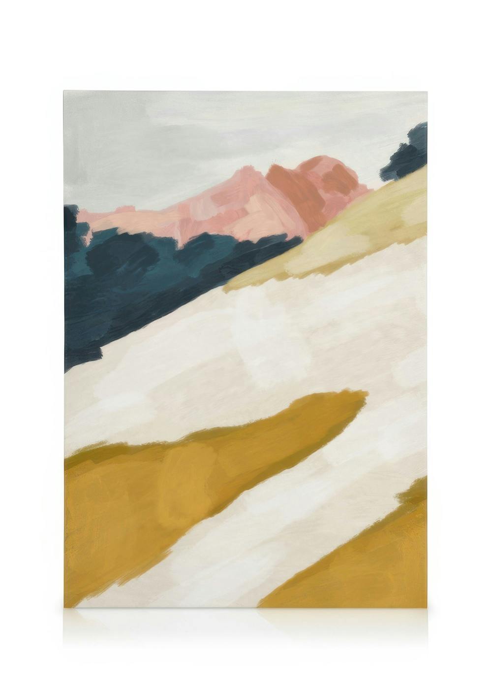 Canvas Prints Les Collines No2 Canvas print (30x40 cm - Black Frame)