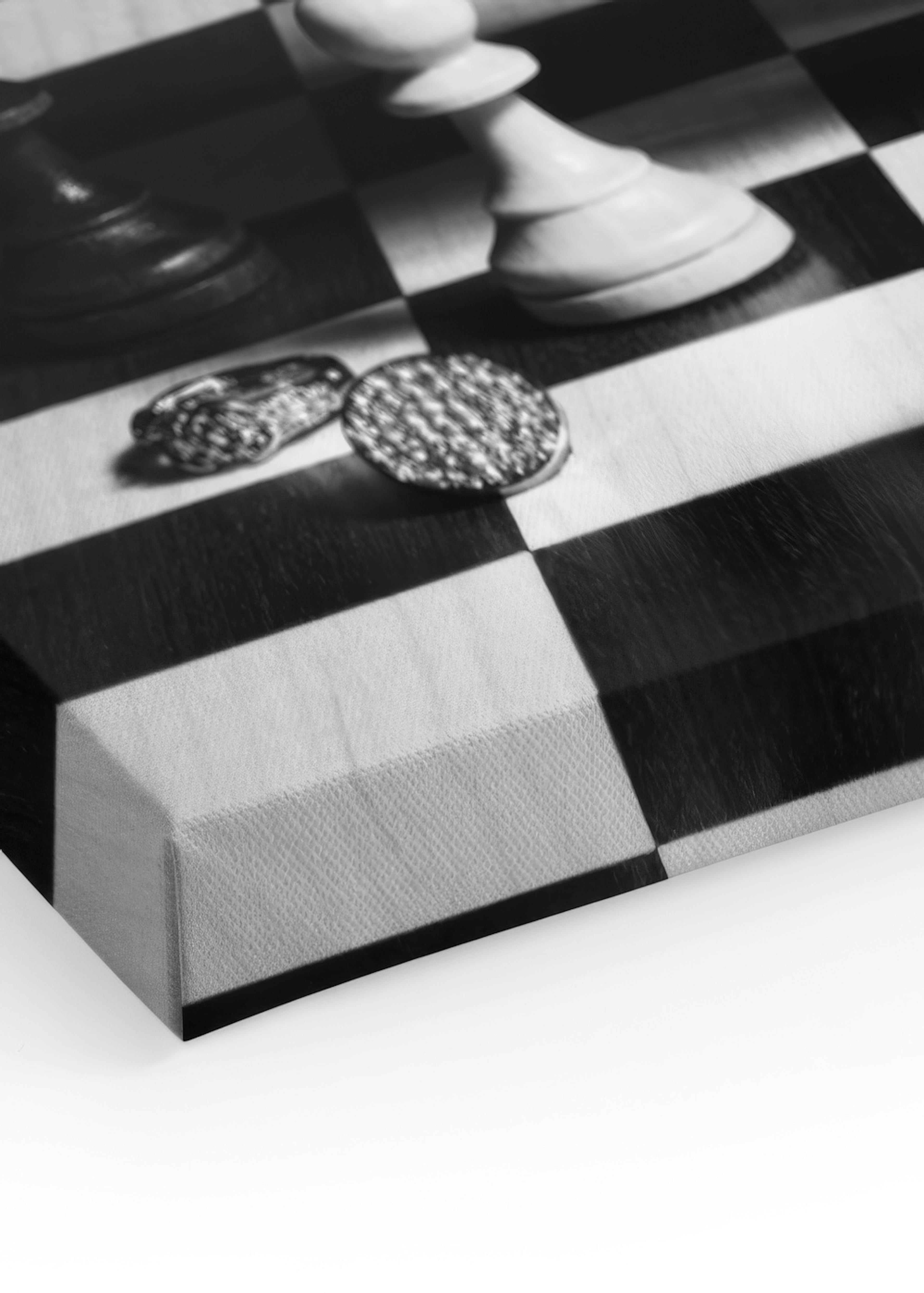 Playing Chess Canvas print