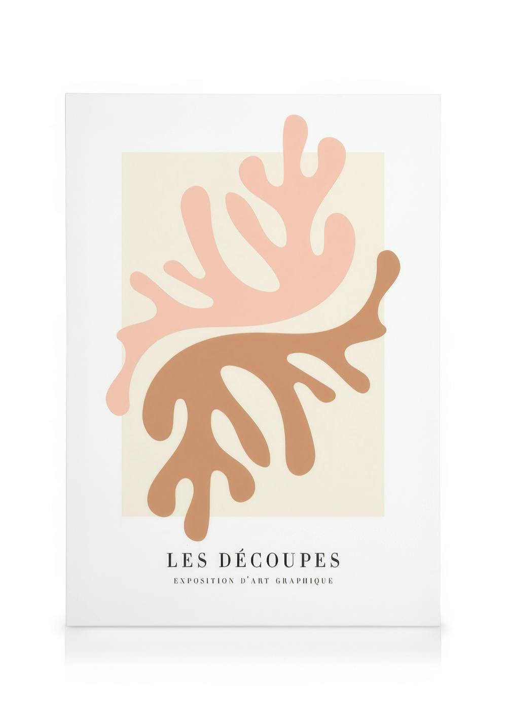 Canvas Prints Cut-Out Coral Canvas print (30x40 cm)
