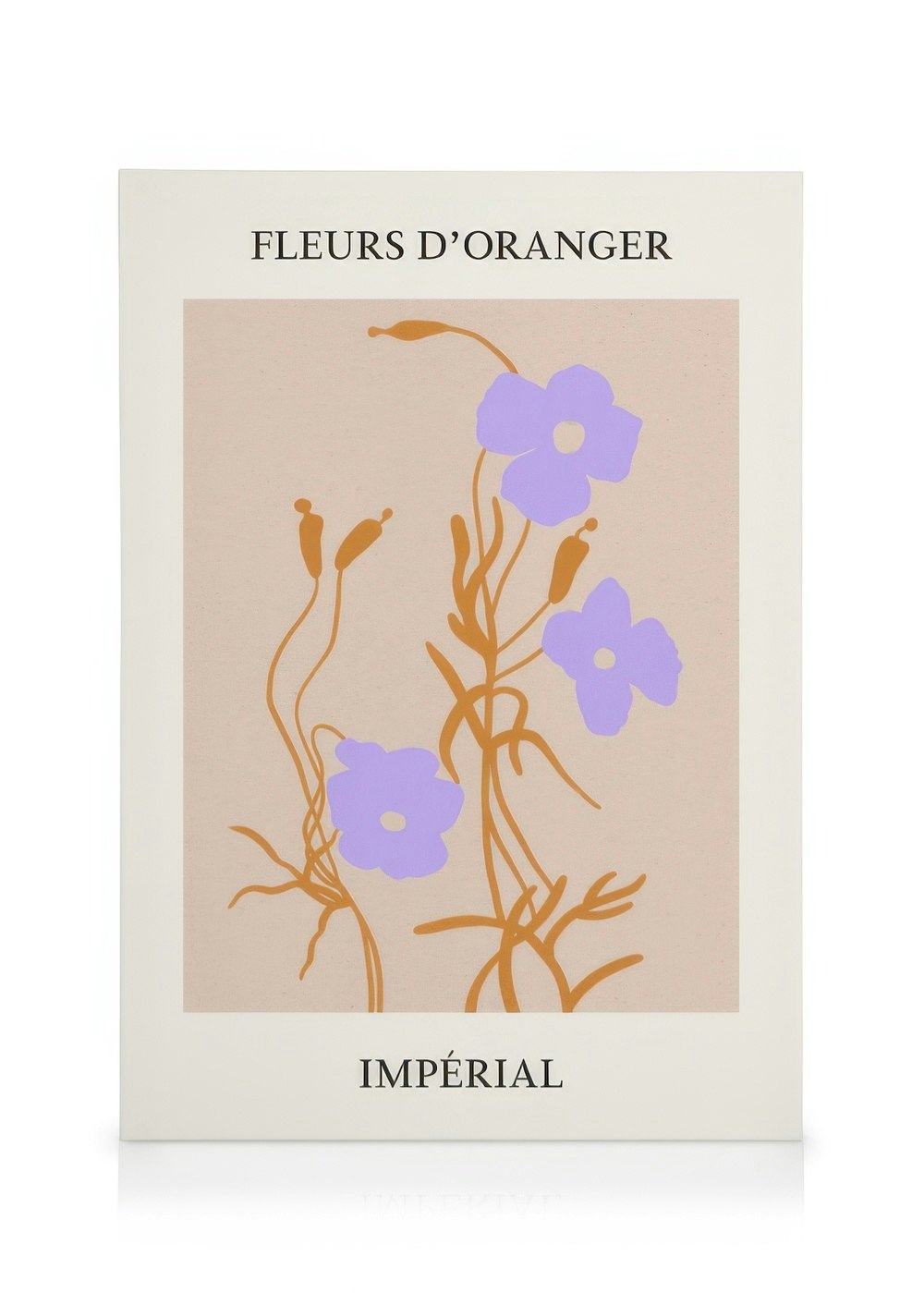 FEOFTIE Quadro Floreale Su Tela 40x40 Cm - Stampa Botanica Con Fiori, Cornice Inclusa, Arredo Da Parete Per Soggiorno E Camera