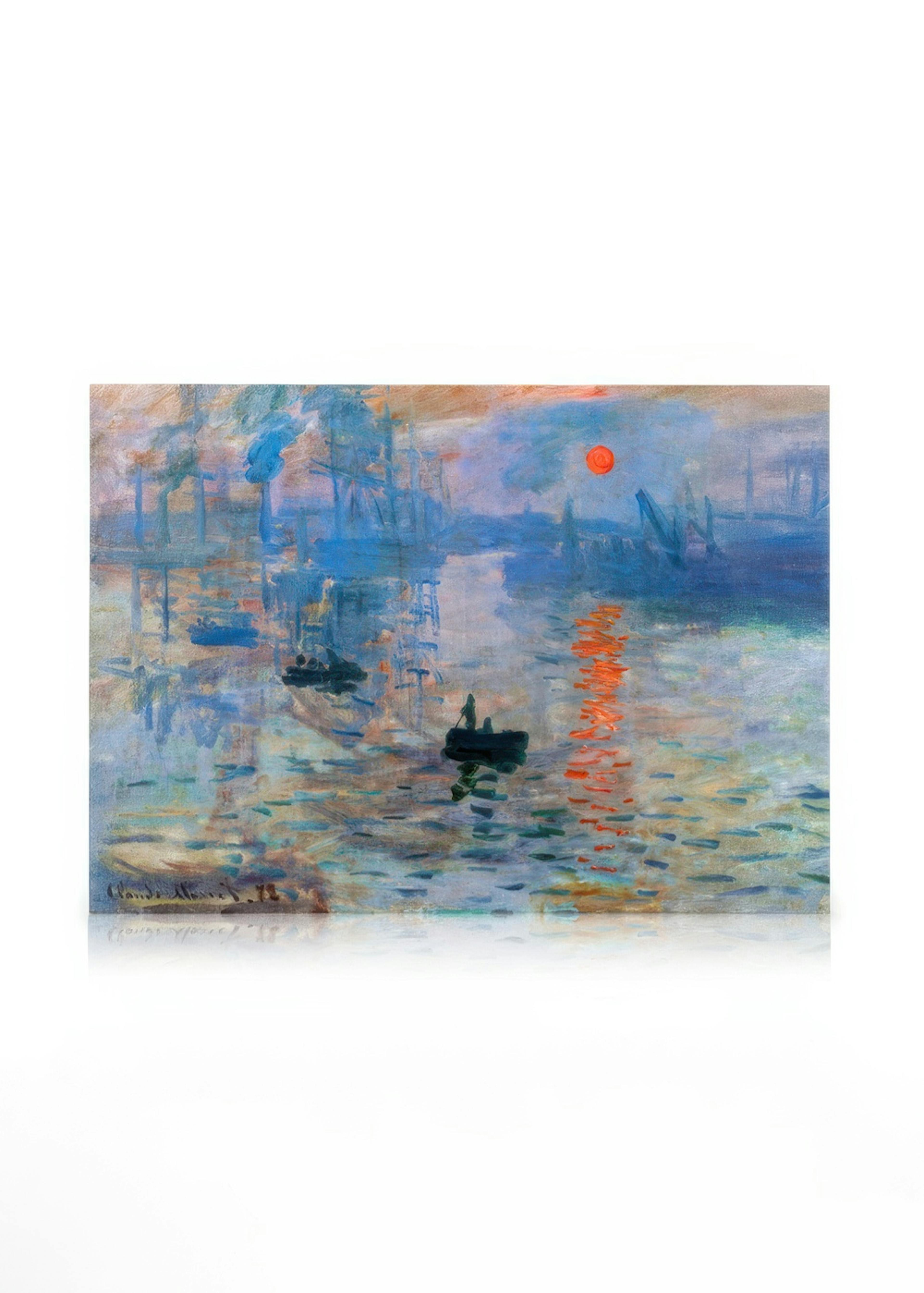 Monet - Impression, Sunrise Canvas print 0