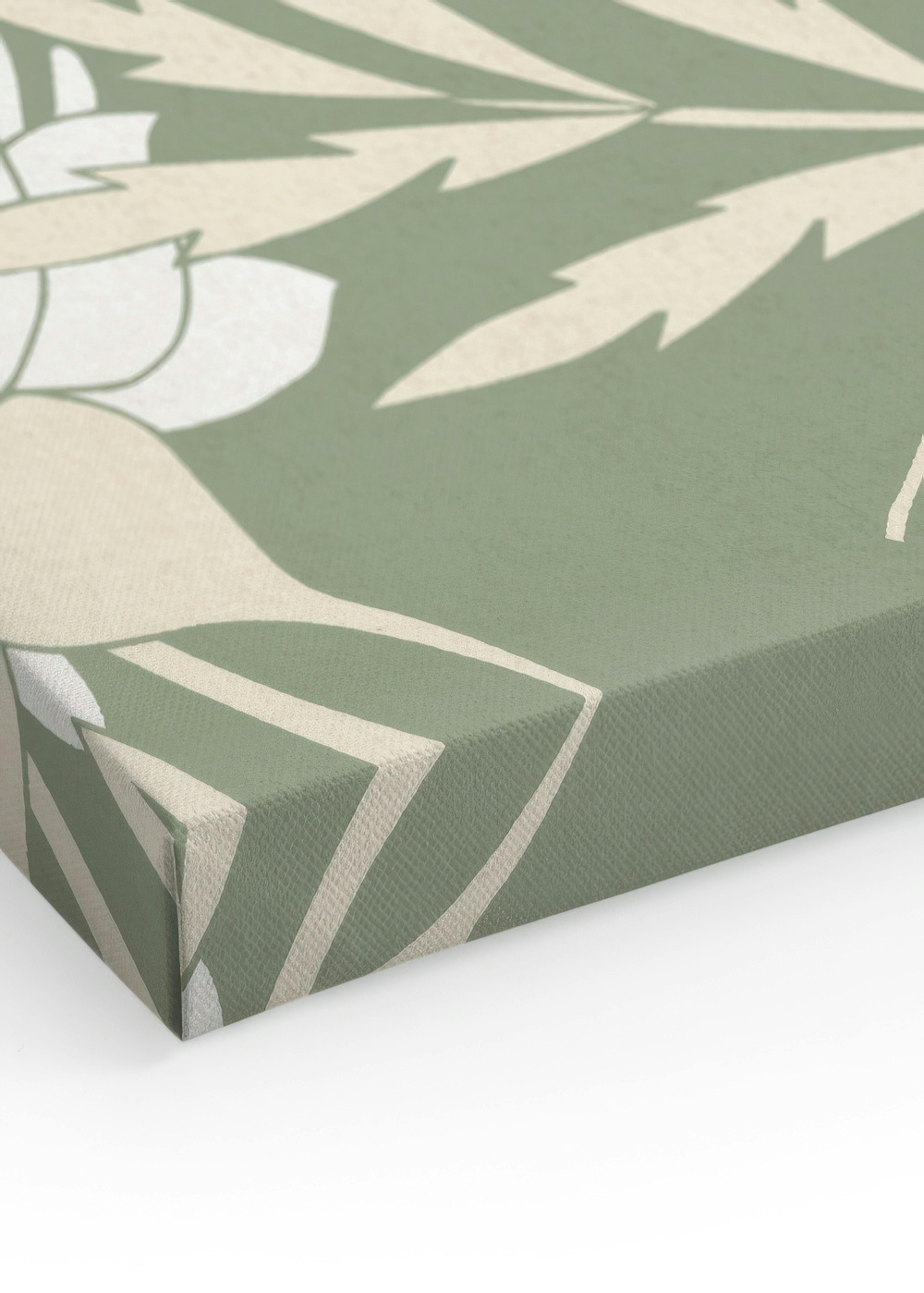 Flowers in Pattern Canvas print