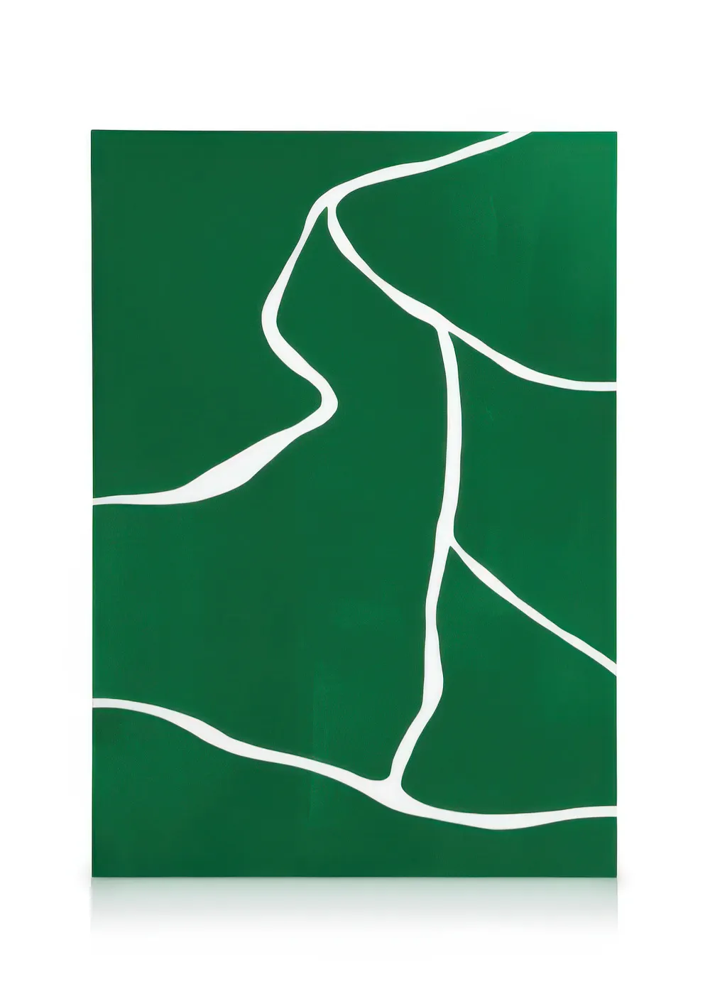 Tranh Graphic Green Fields Canvas print