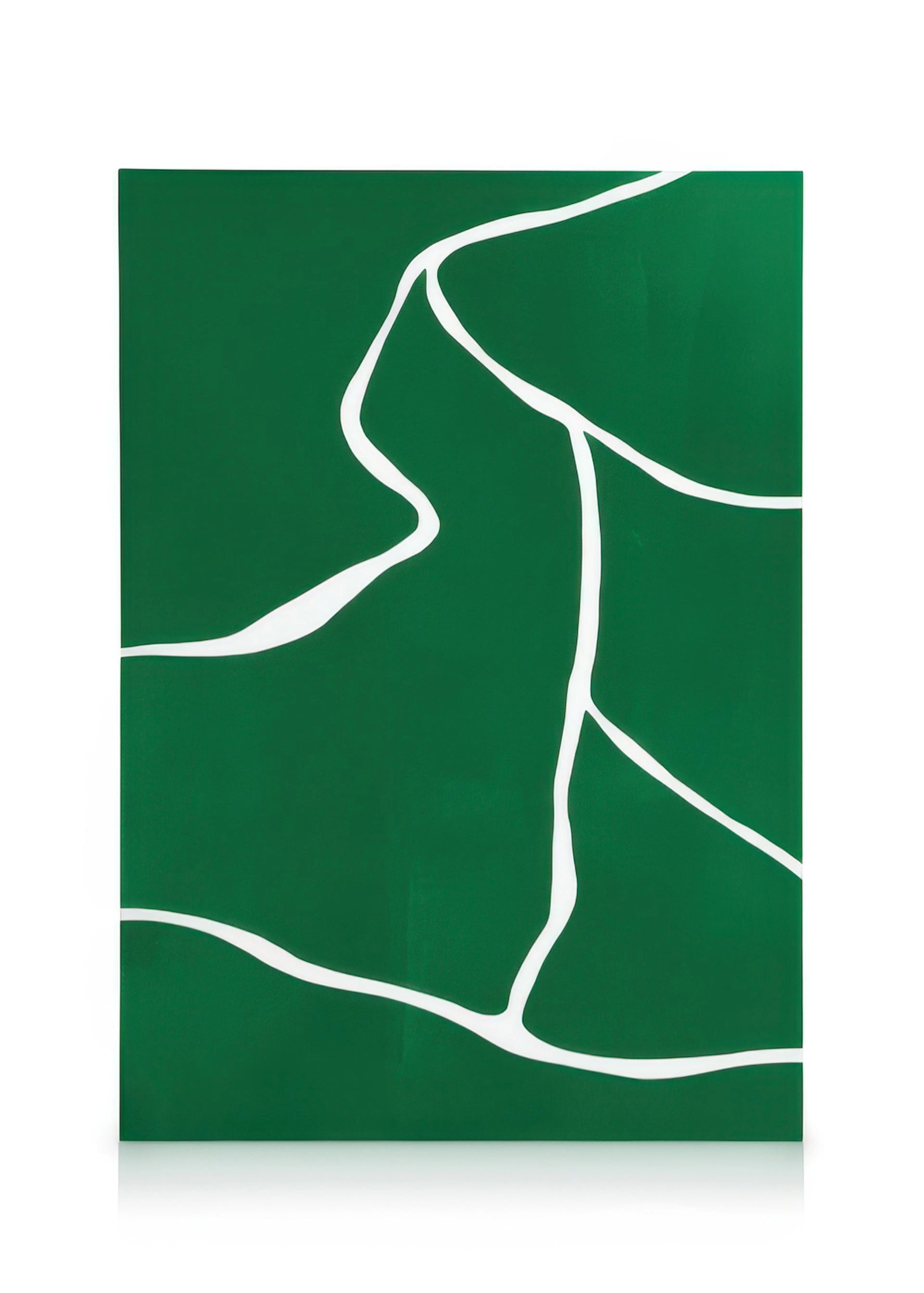 Tranh Graphic Green Fields Canvas print