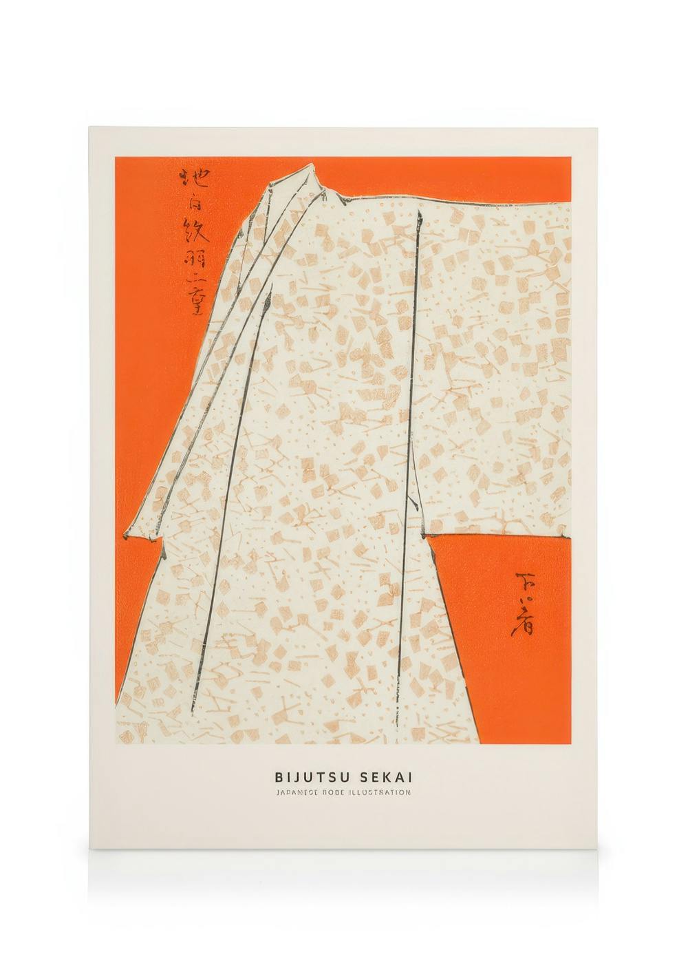 Leinwandbilder Watanabe Seitei - Japanese Robe Illustration Leinwandbild (50x70 cm)