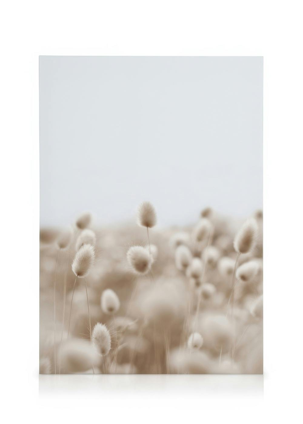 Canvas Prints Soft Grass Canvas print (30x40 cm - Oak Frame)