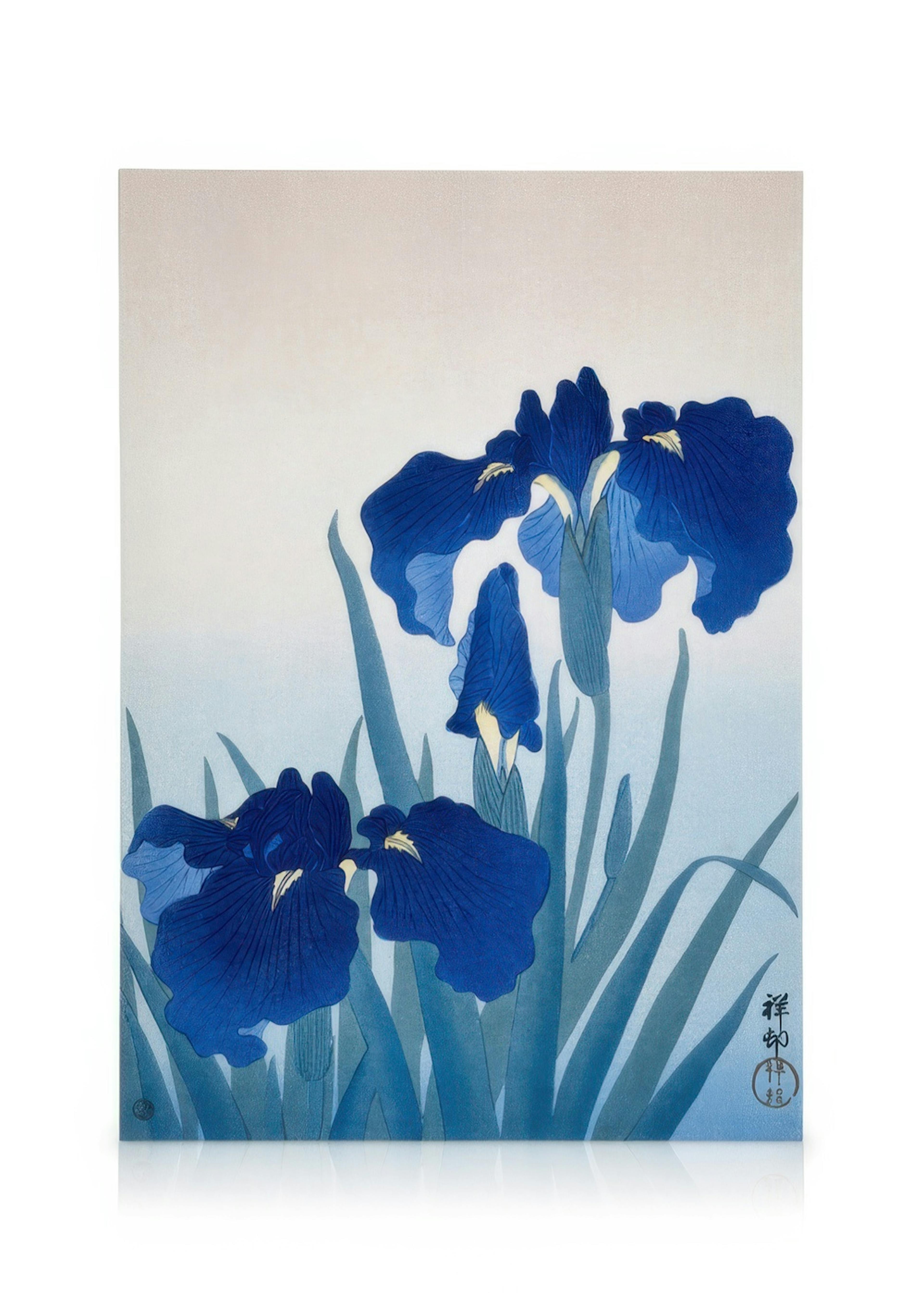Ohara Koson - Iris Flowers Kanvaasi 0