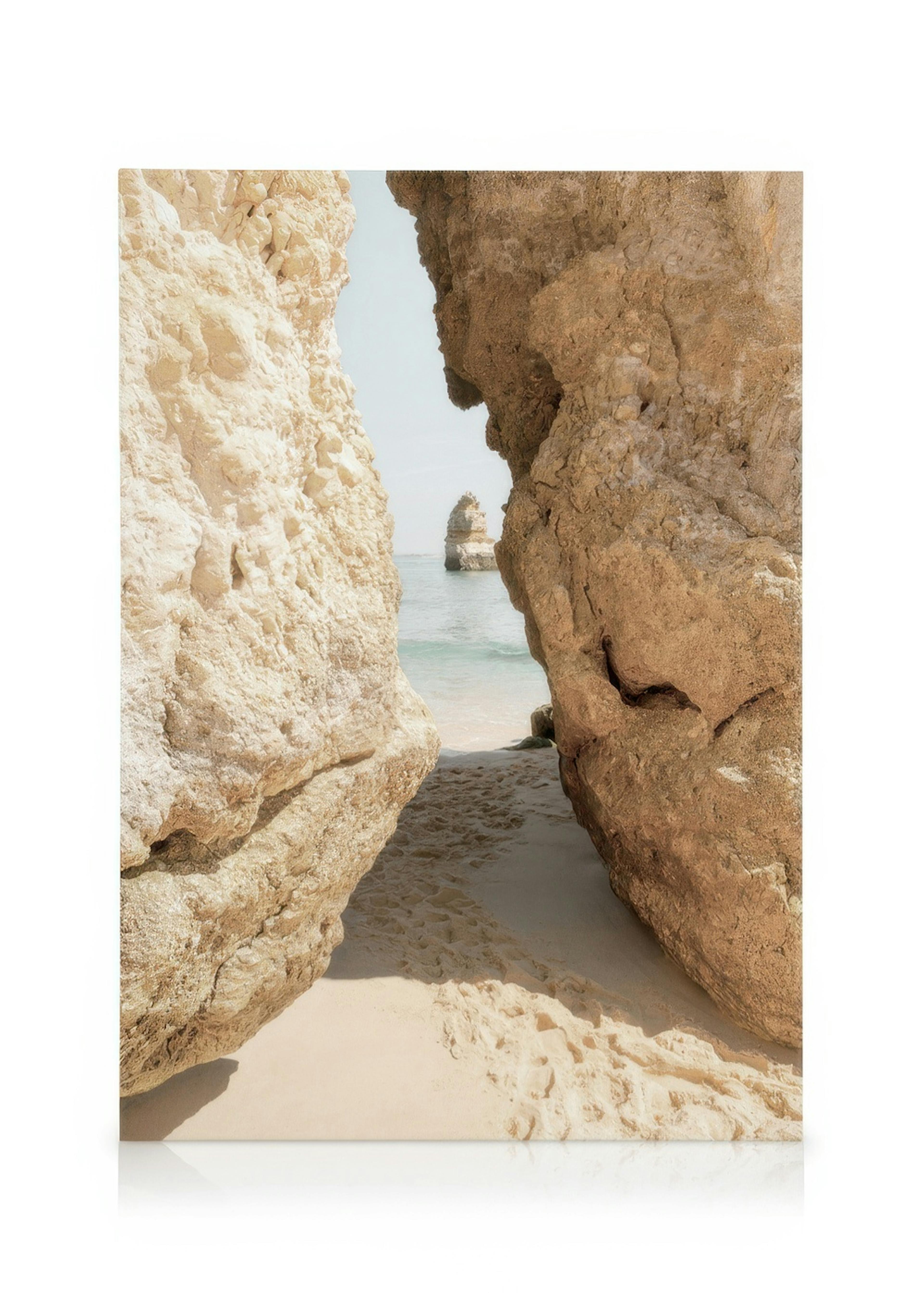 Algarve Cliffs Canvastavla 0