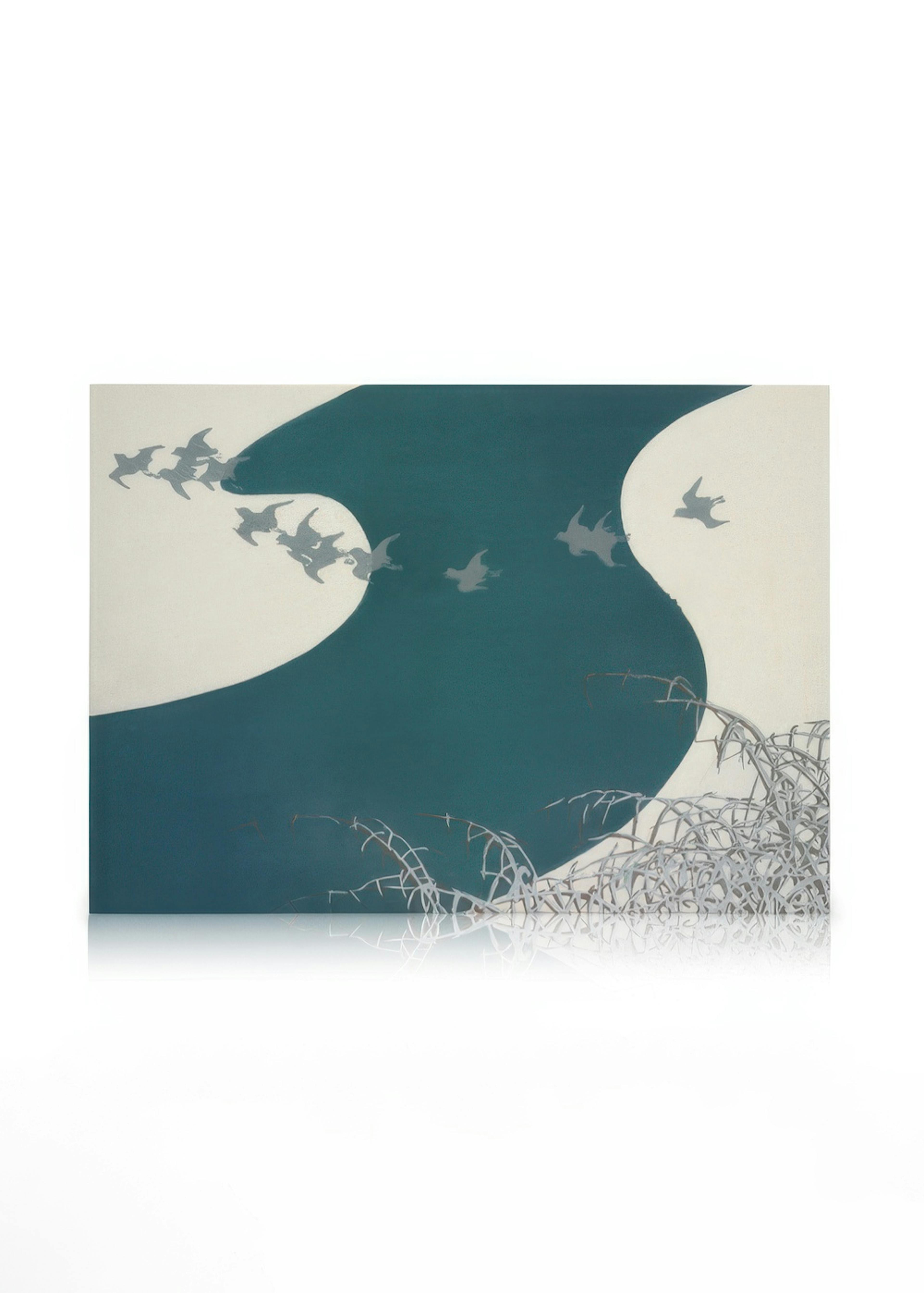 Kamisaka Sekka - Birds from Momoyogusa Canvastavla 0