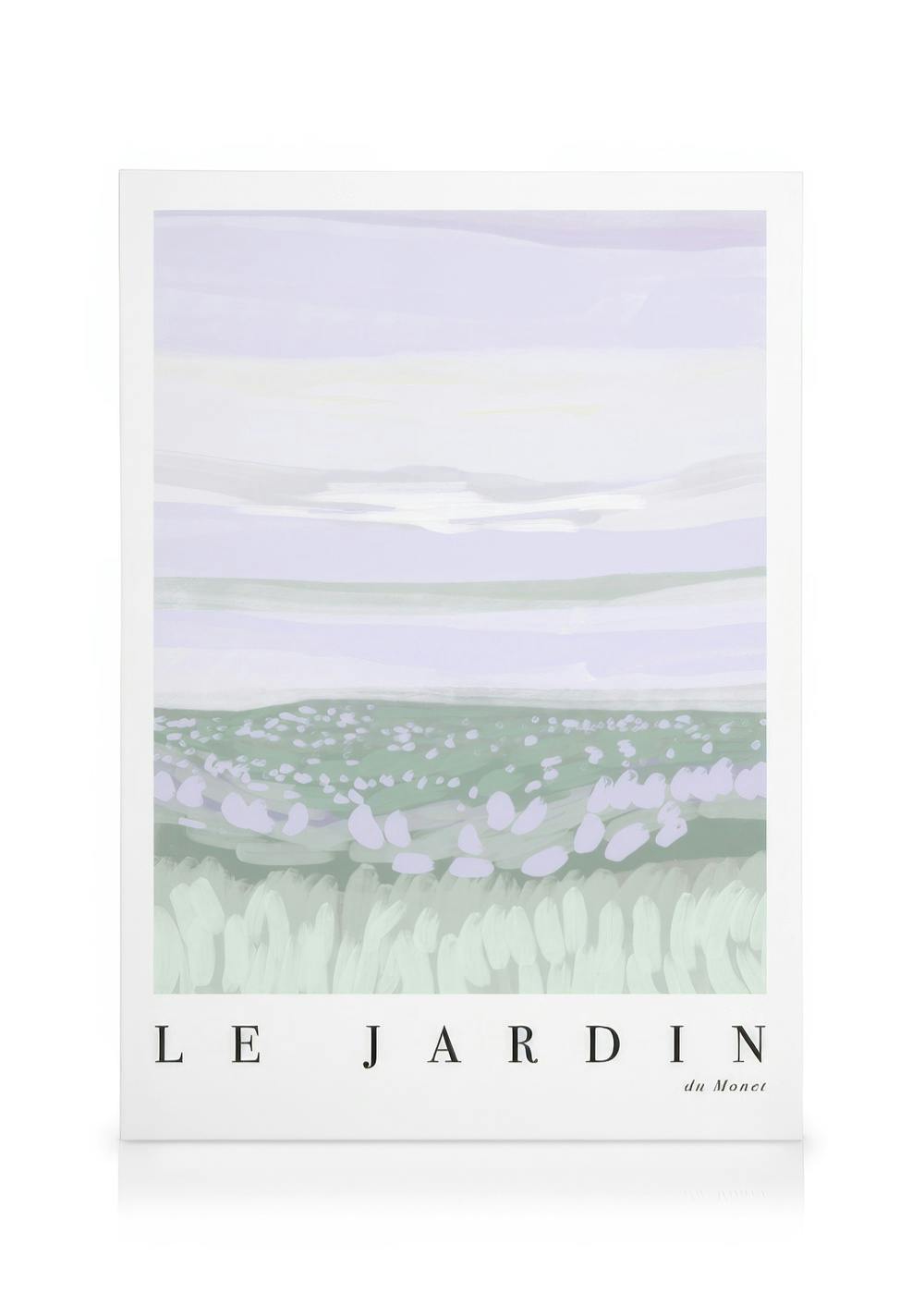 Canvas Prints Le Jardin No8 Canvas print (30x40 cm - Black Frame)
