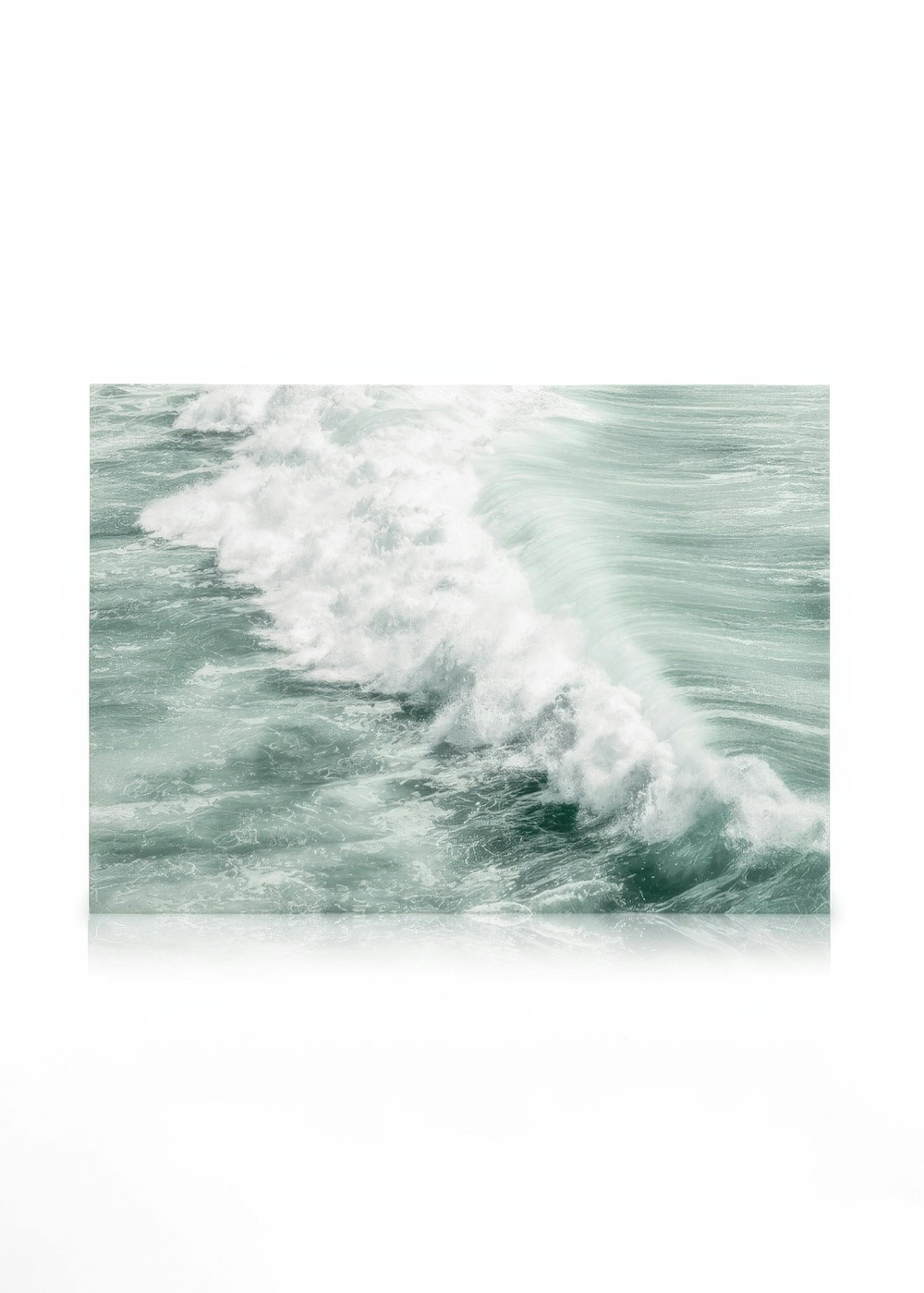 Turquoise Wave Tableau sur toile 0