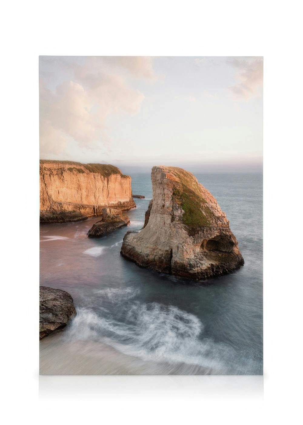 Canvas Prints Shark Fin Cove Canvas print (50x70 cm - Oak Frame)