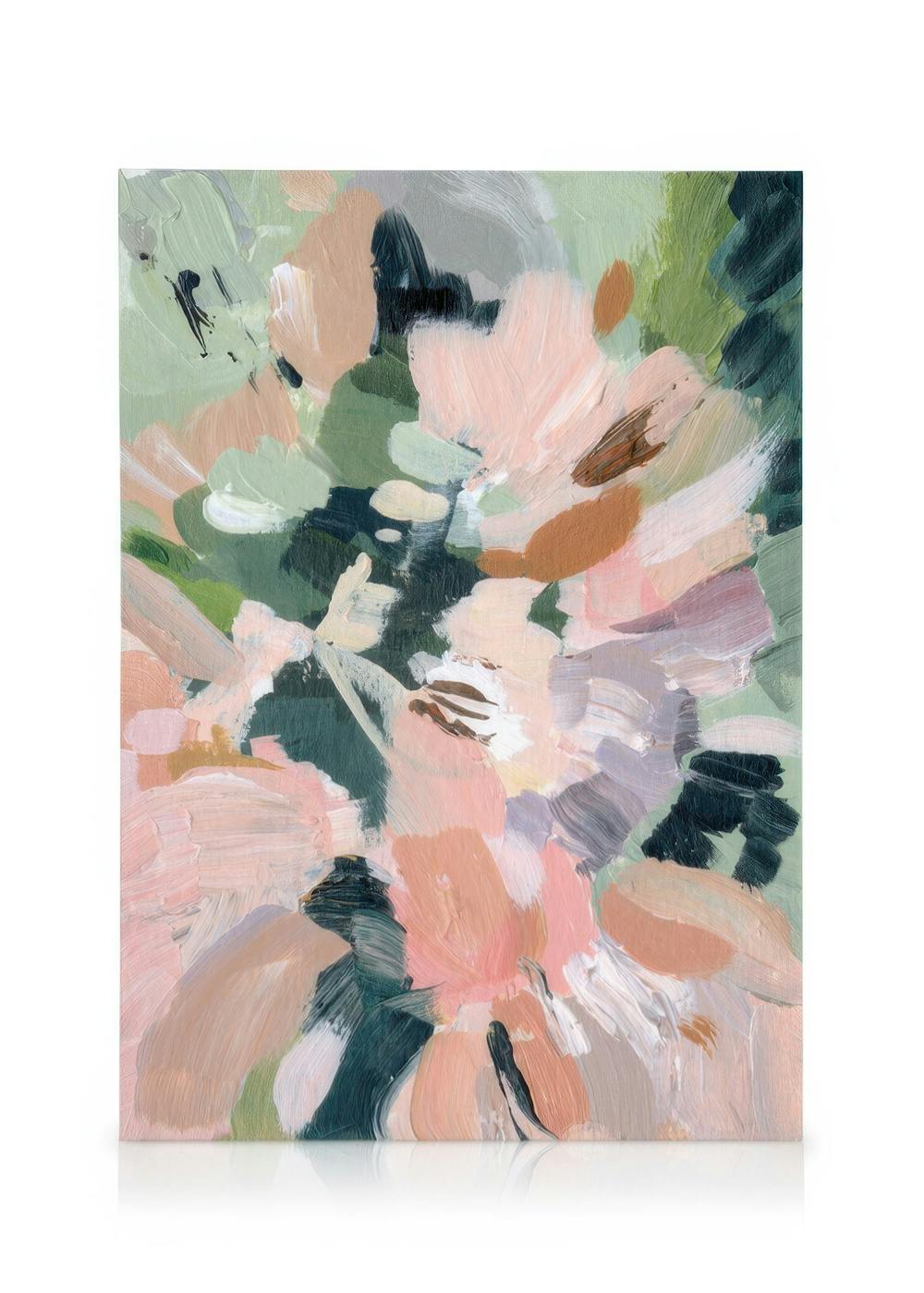 Canvas Schilderijen Parterre Fleuri Canvas (50x70 cm)