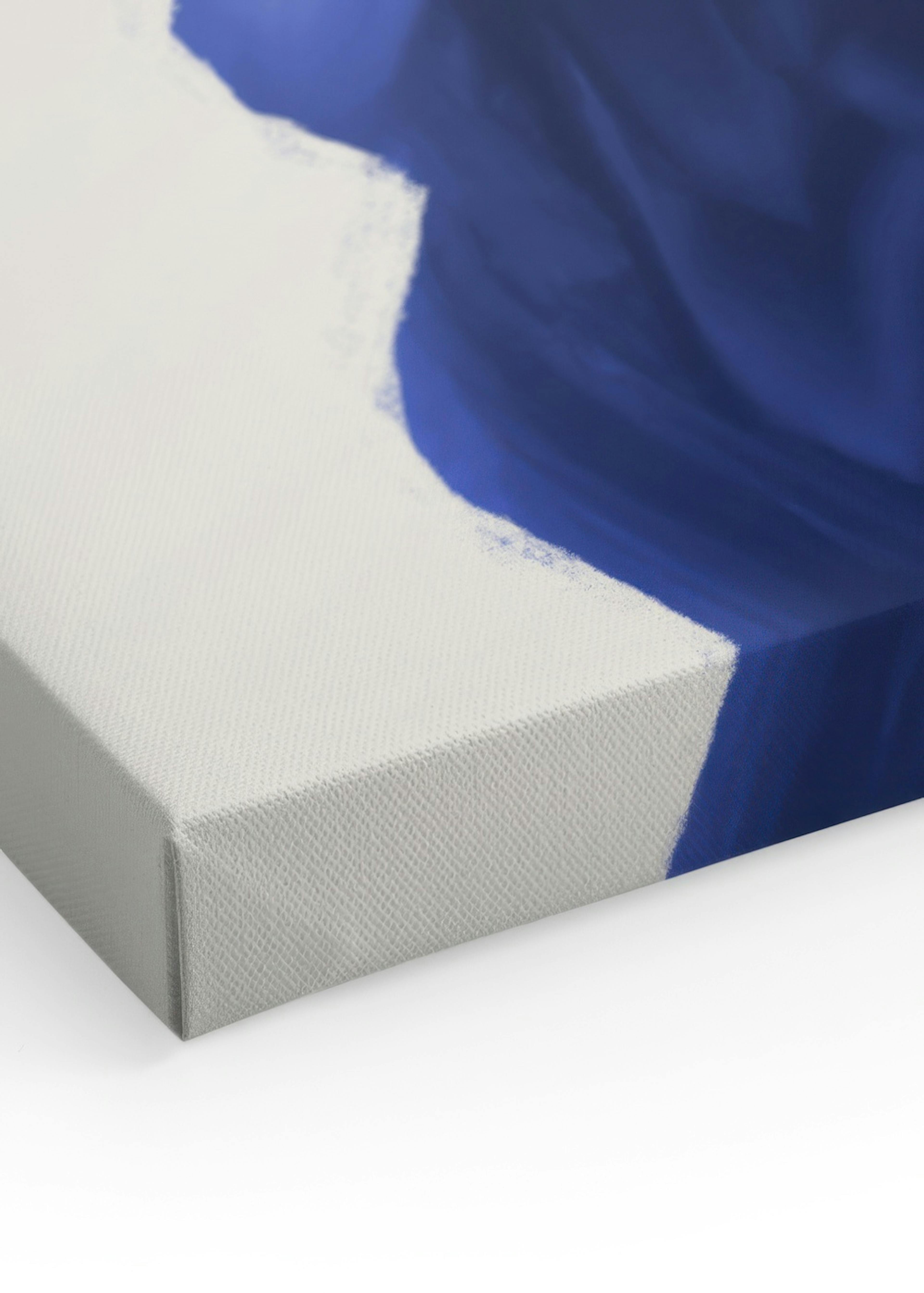 Indigo Abstract No2 Stampa su Tela