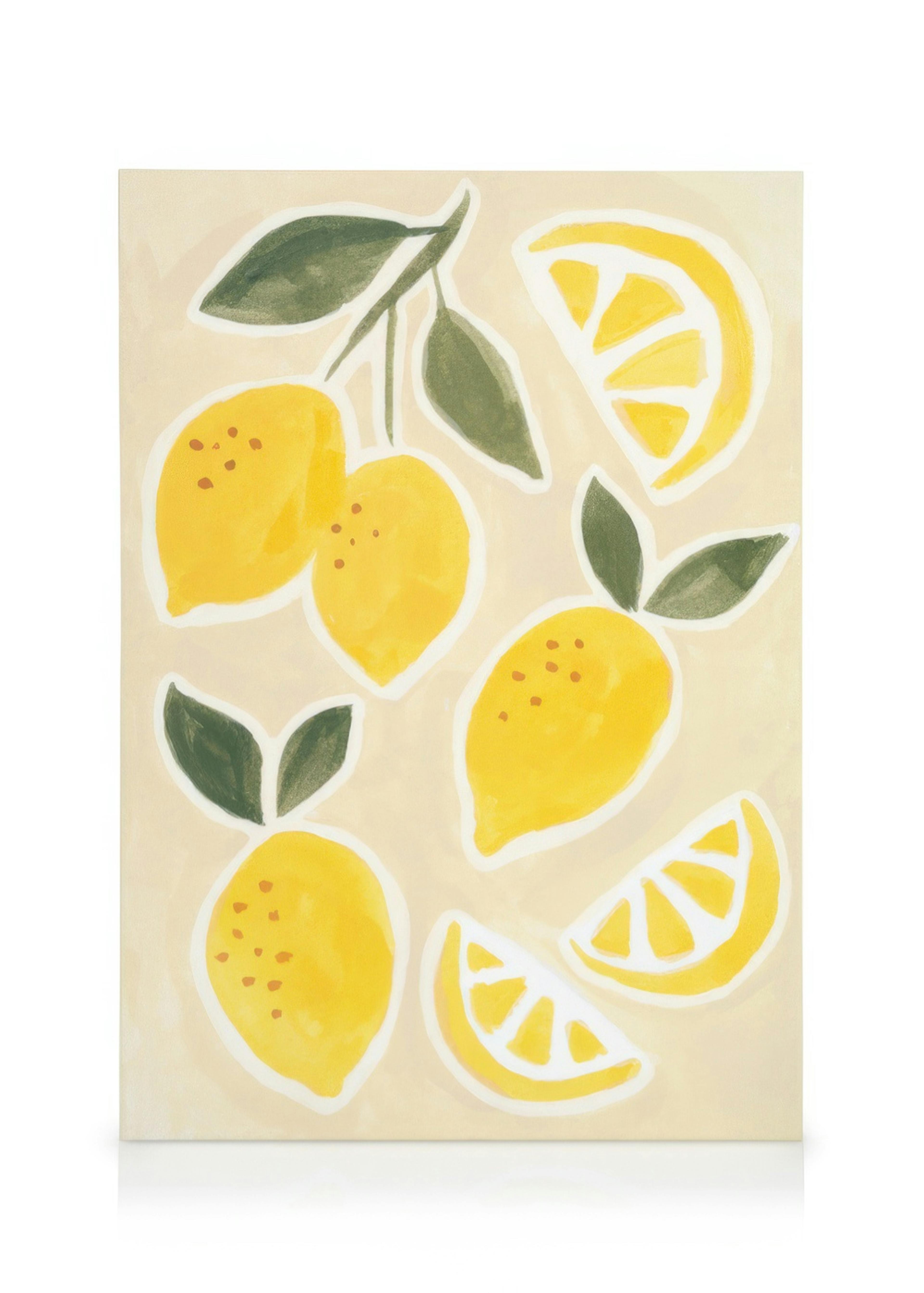 Sunny Lemons Lienzo 0