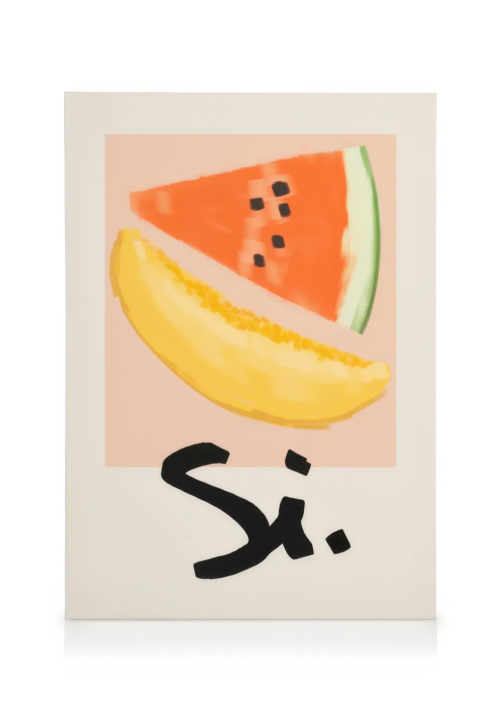 Tranh Illustrations Si Fruit Canvas print