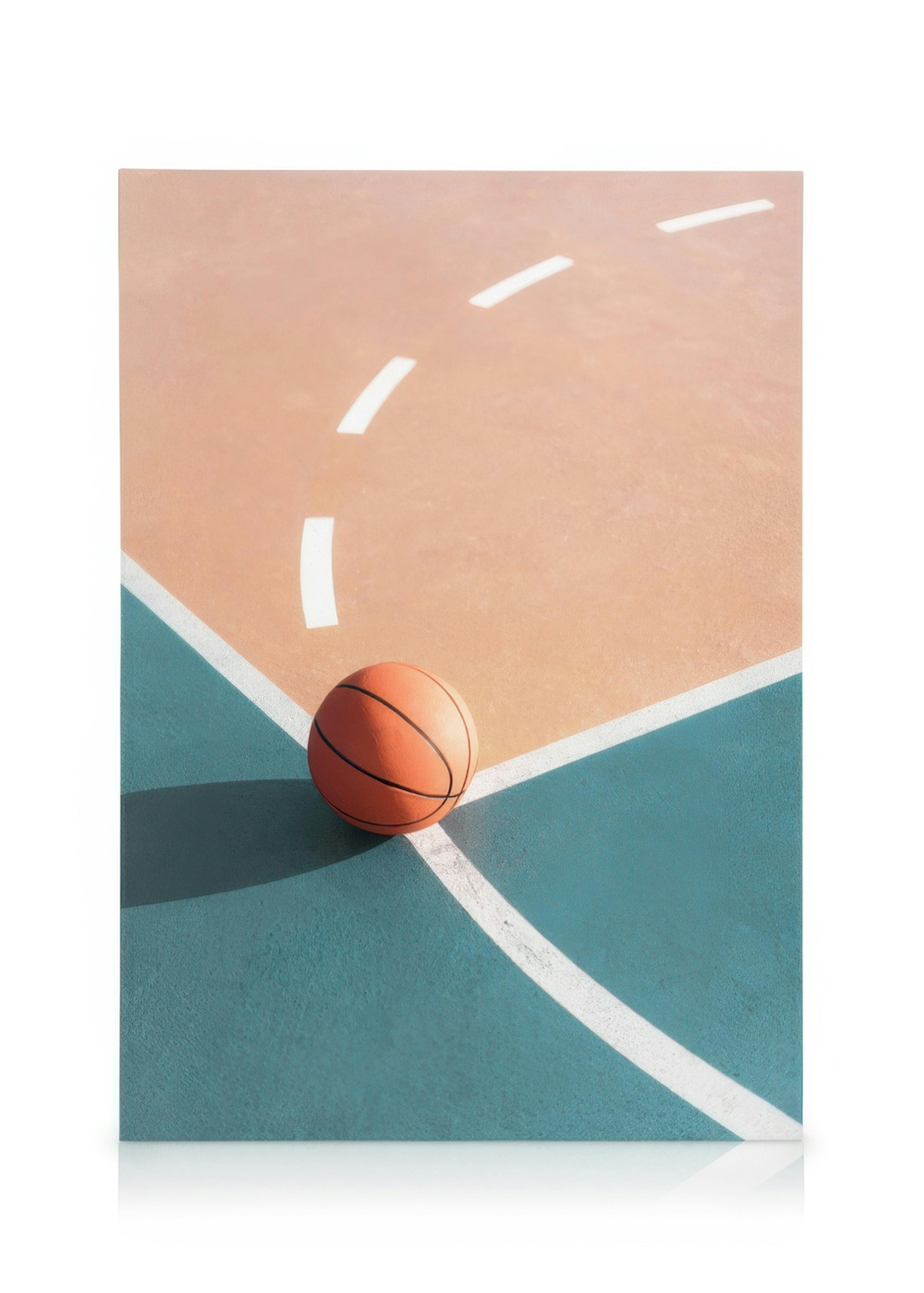 Basketball Court Lærred 0