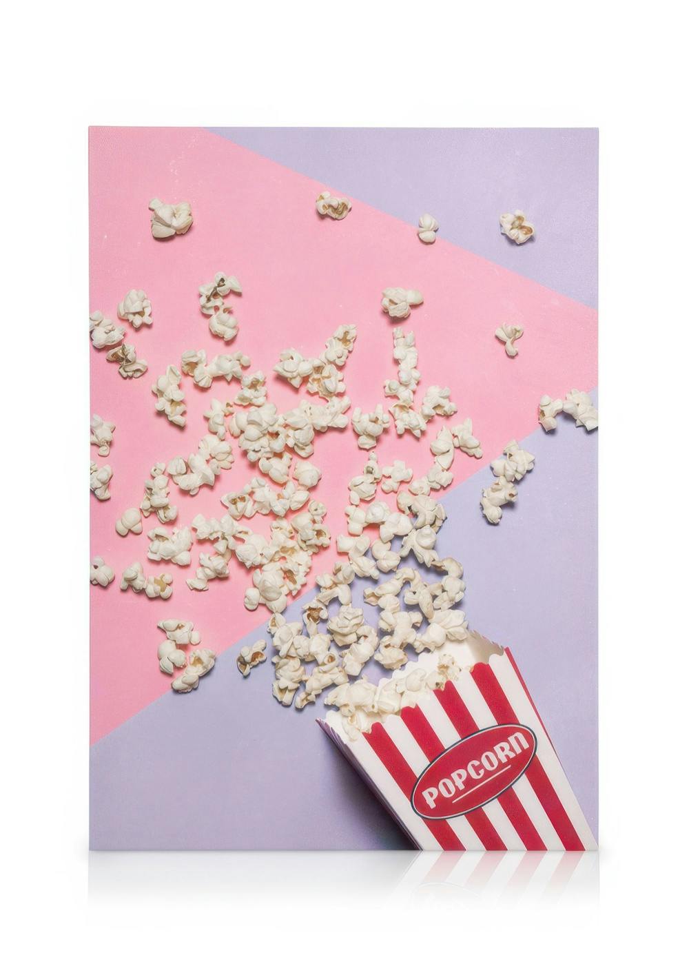 Popcorn Obraz na plátne (30x40 cm - Čierny rám)