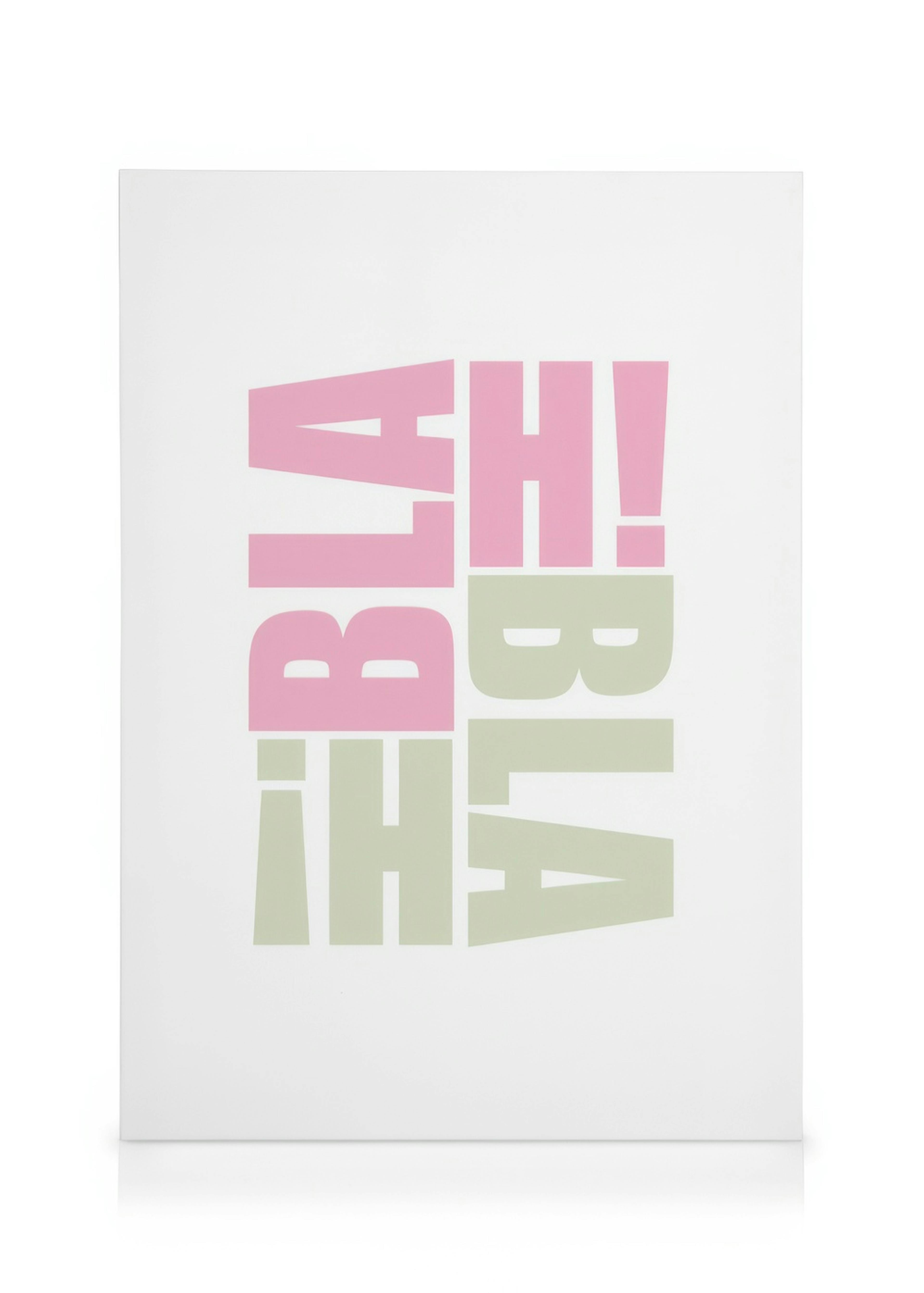 Blah Blah Canvas 0
