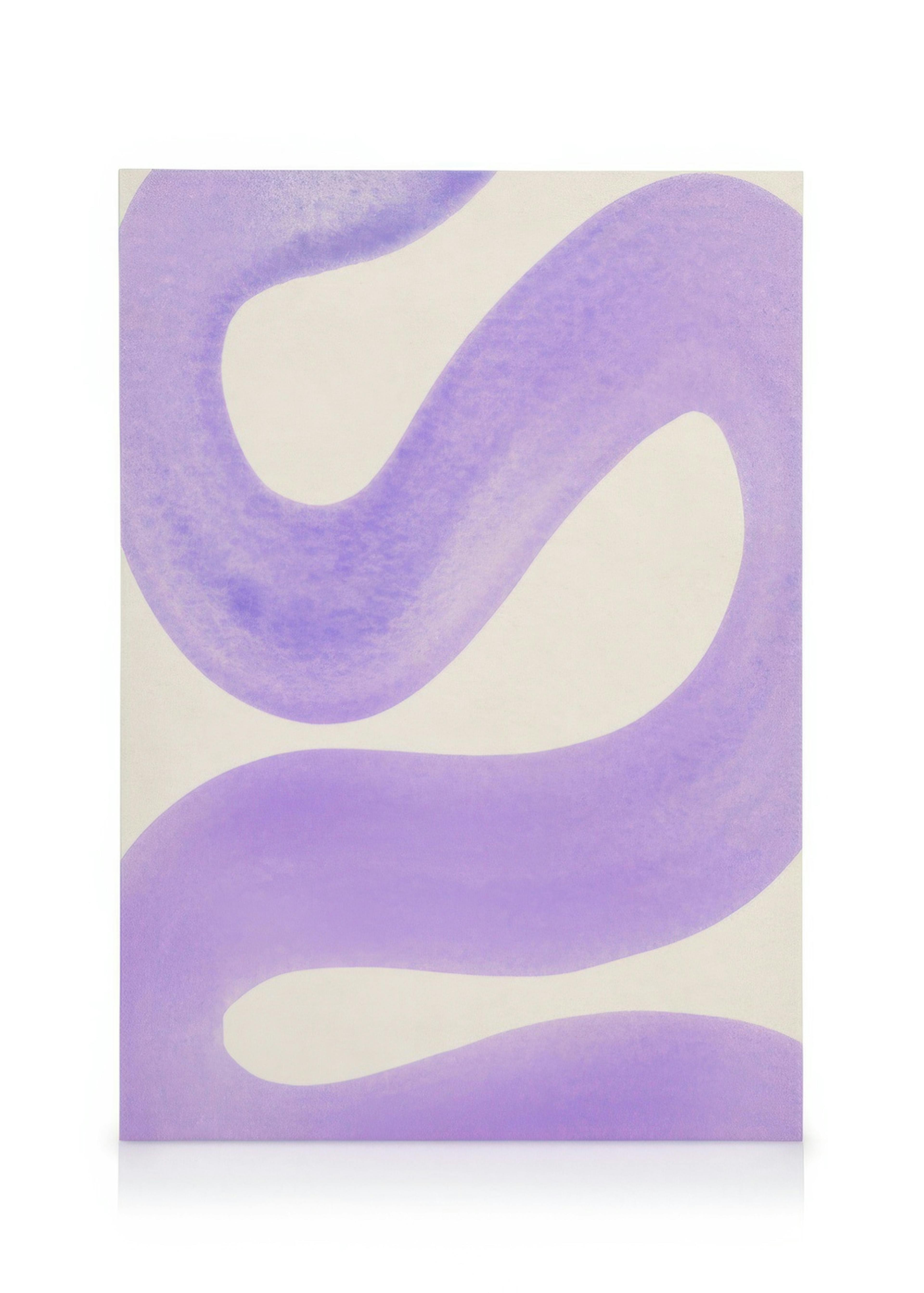 Améthyste Abstraite Canvas print 0