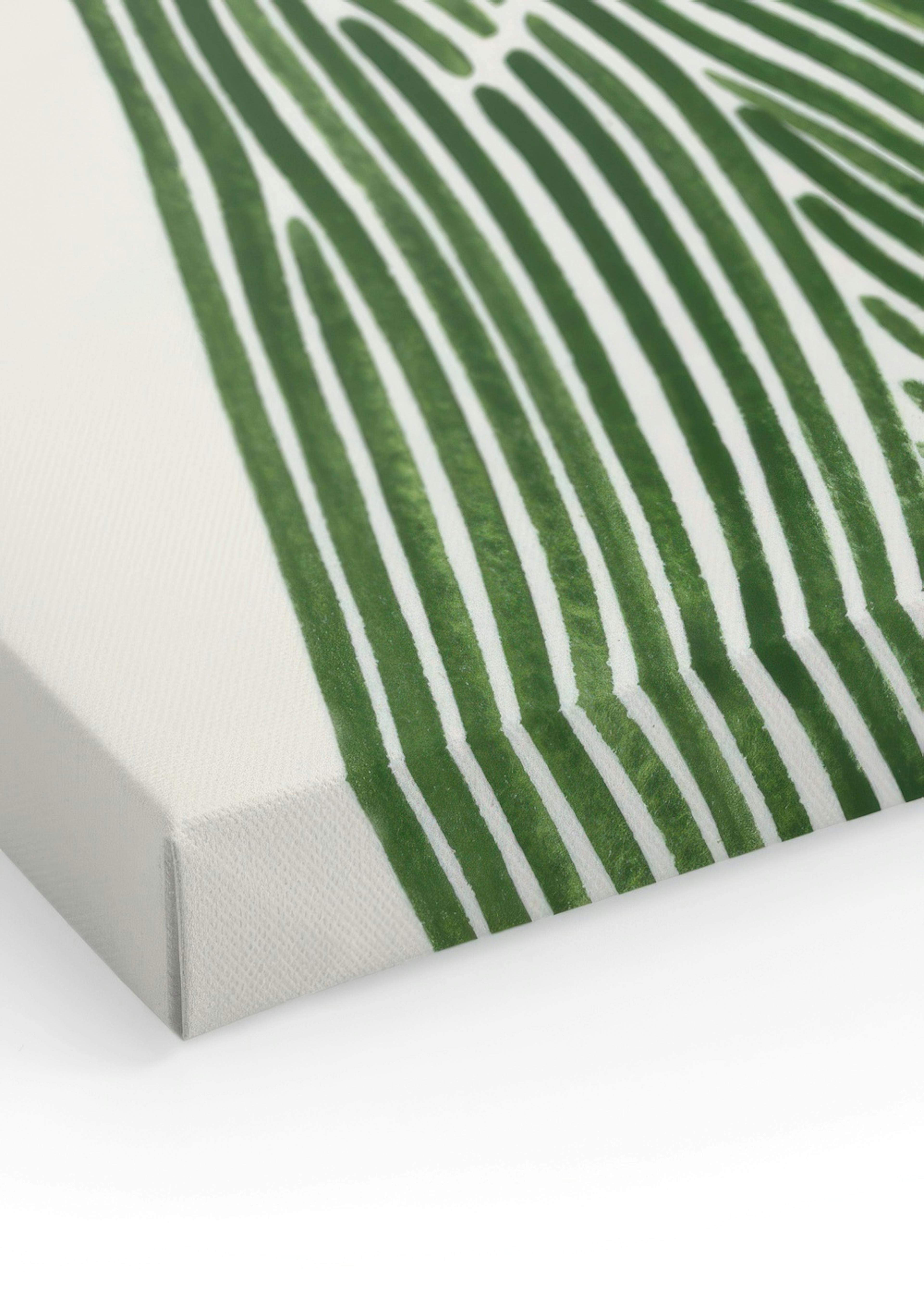 Green Coat Canvas print