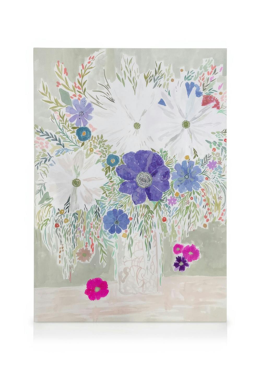 Canvas Prints Wild Florals Canvas print (50x70 cm)