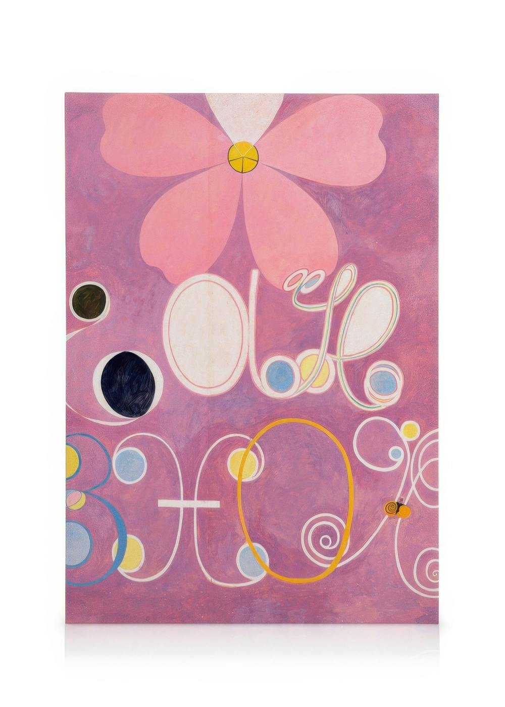 Leinwandbilder Leinwandbild - The Ten Largest No. 5 - Adulthood by Hilma af Klint (50x70 cm - Eichenrahmen)