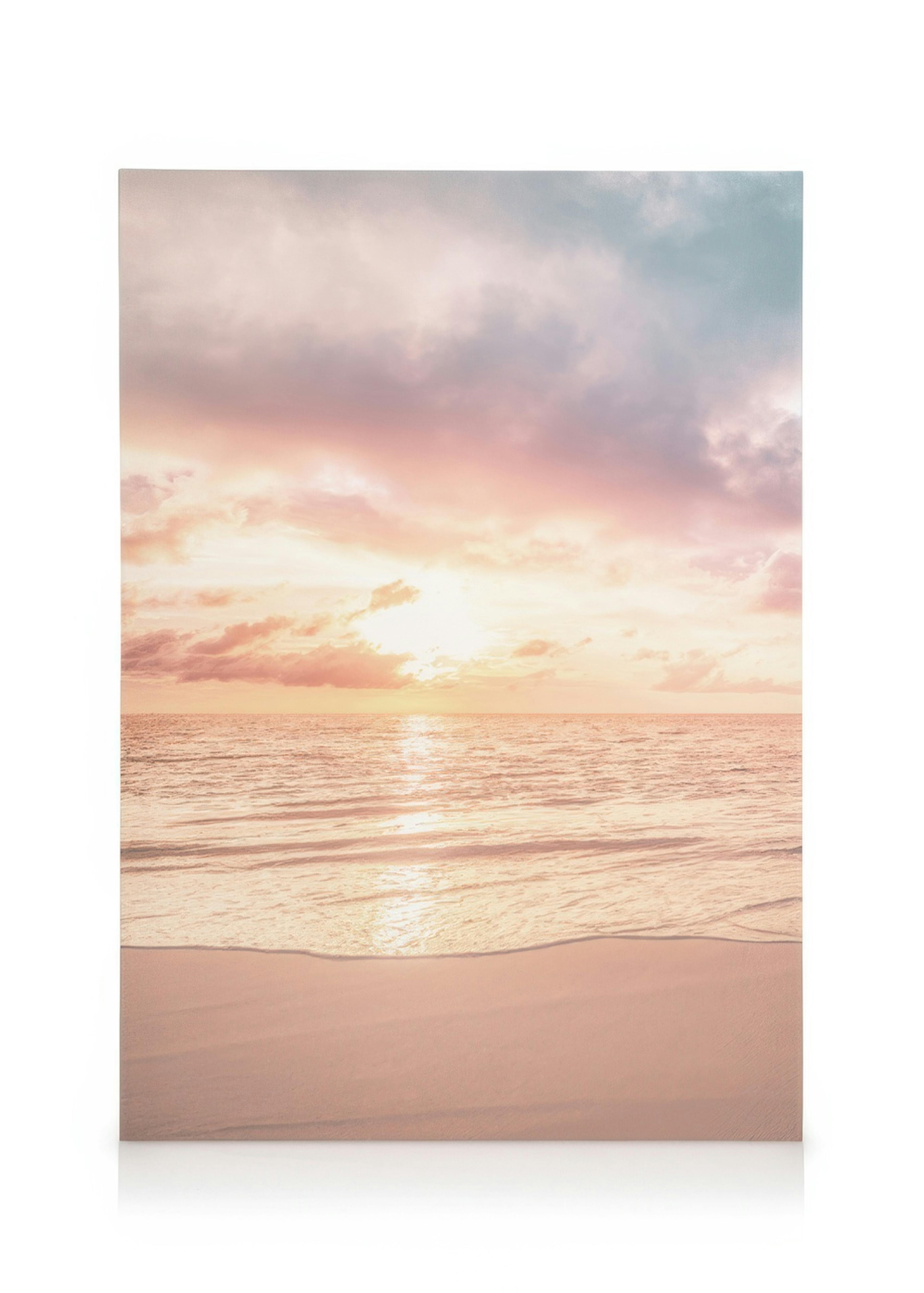 Pastel Sky Beach No1 Canvas print 0