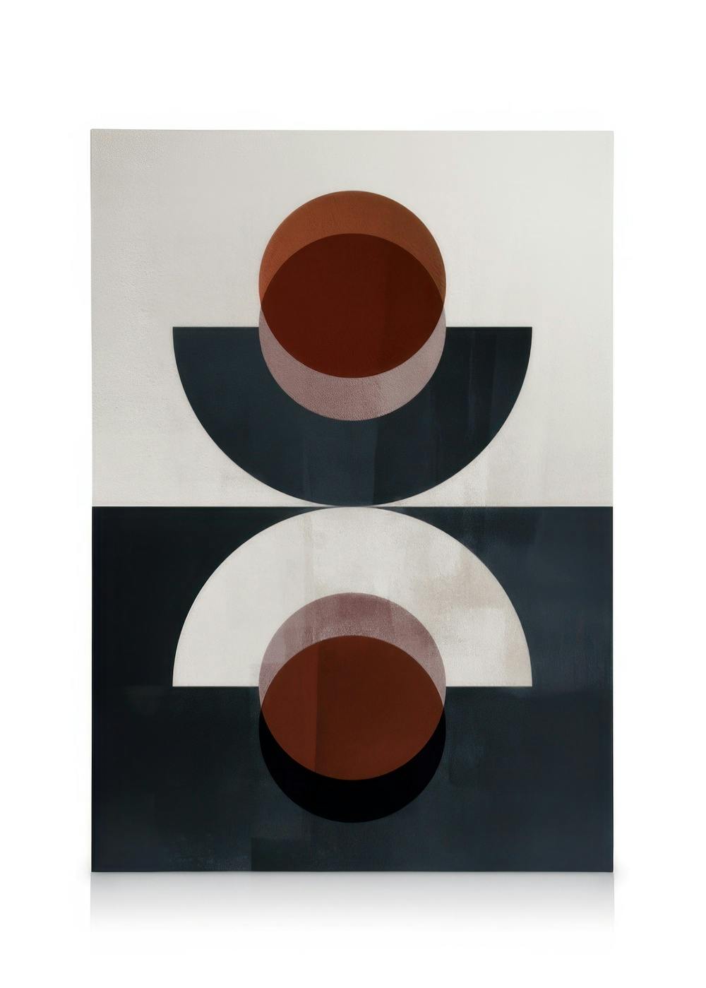 Canvas Prints Dark Arches No2 Canvas print (30x40 cm - Black Frame)