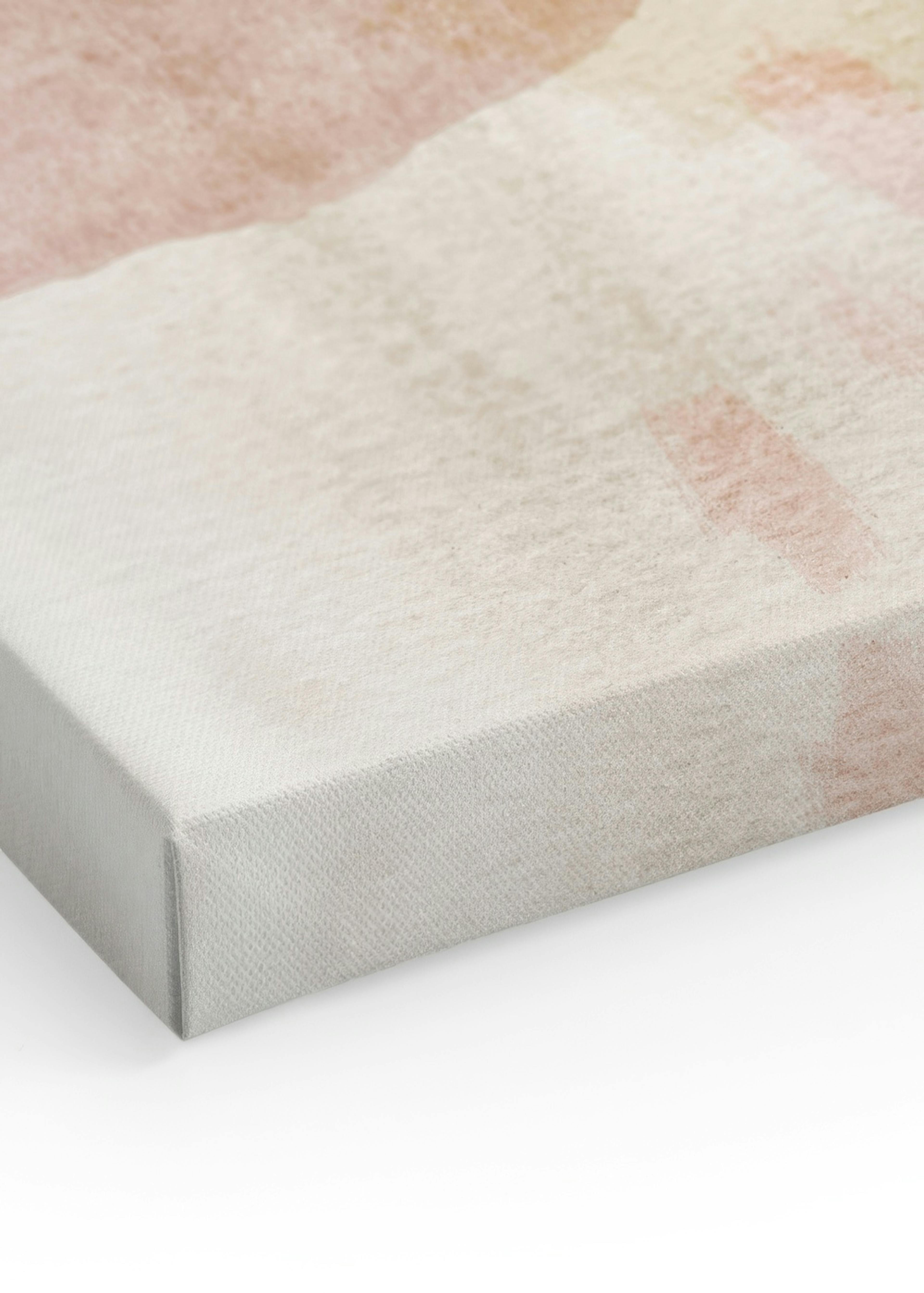 Soft Abstract Watercolor No1 Canvas